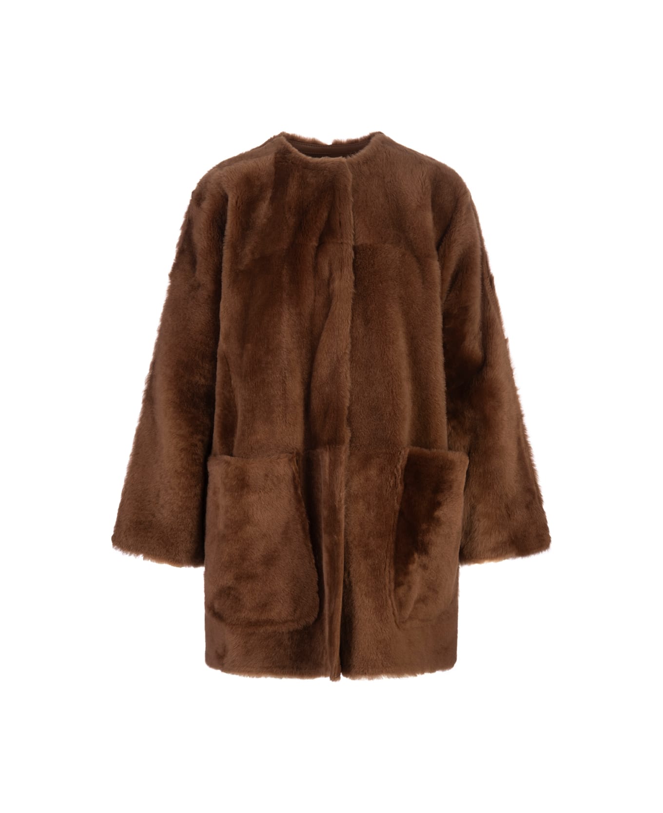 Max Mara Brown Santos Coat - Brown