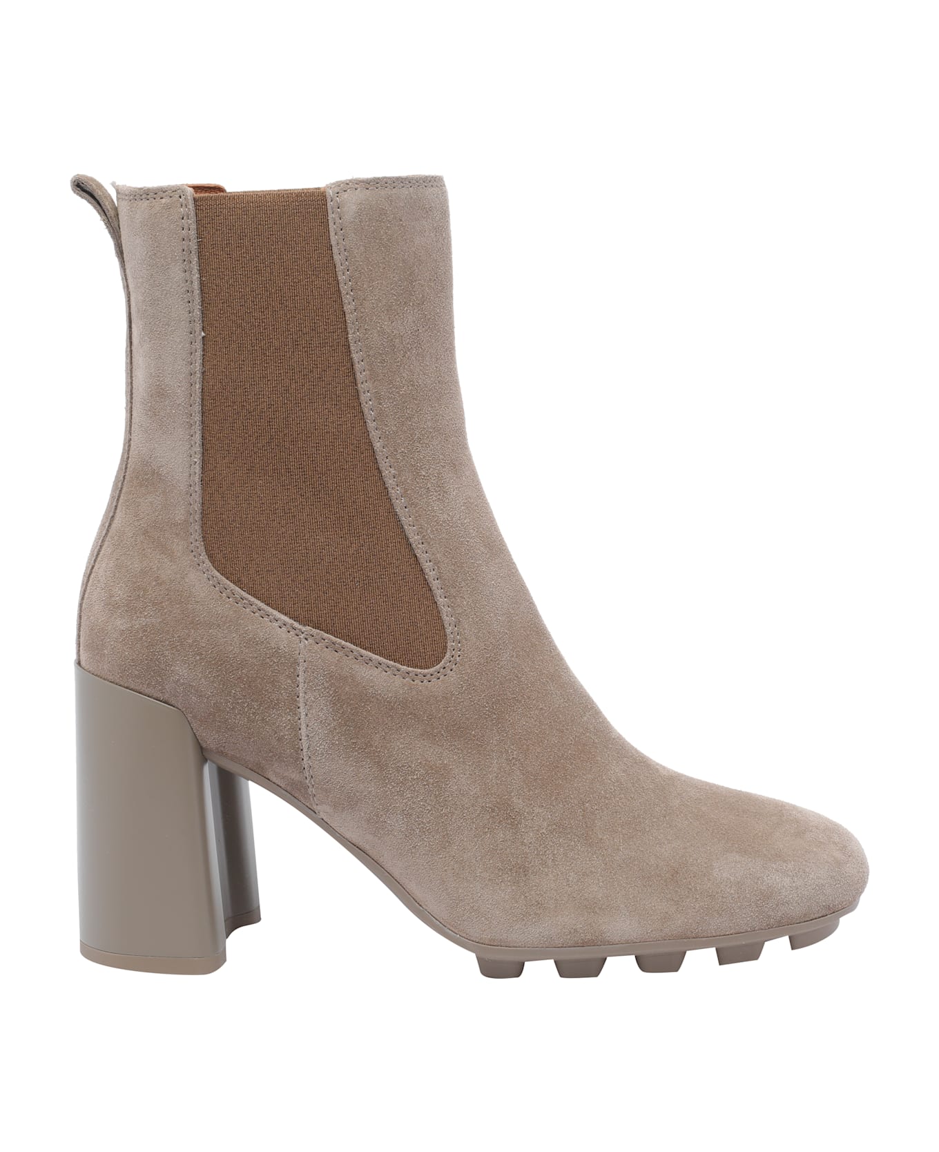 Hogan Pump Booties - Brown