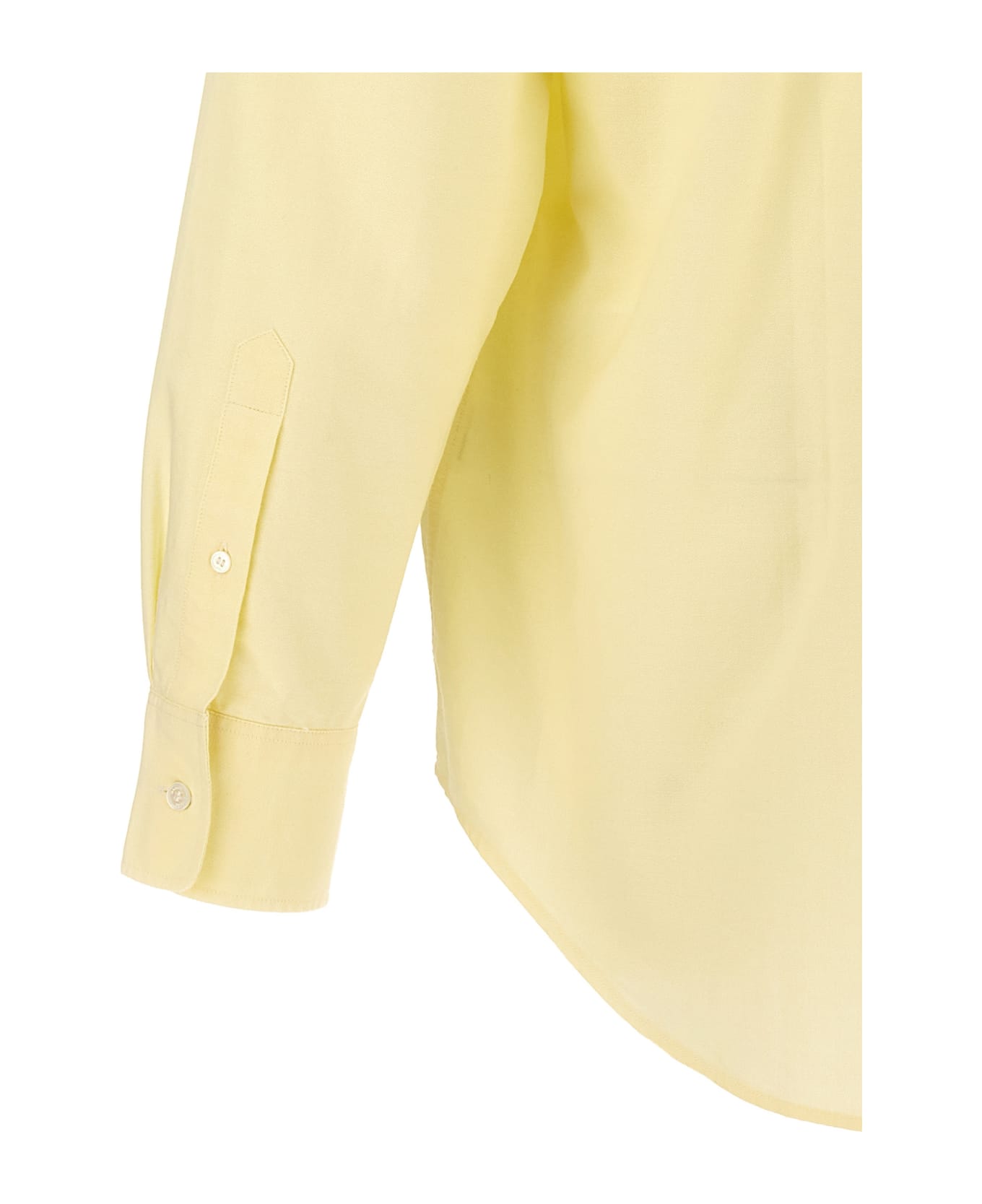 Maison Kitsuné 'contour Fox Head Skate' Shirt - Yellow