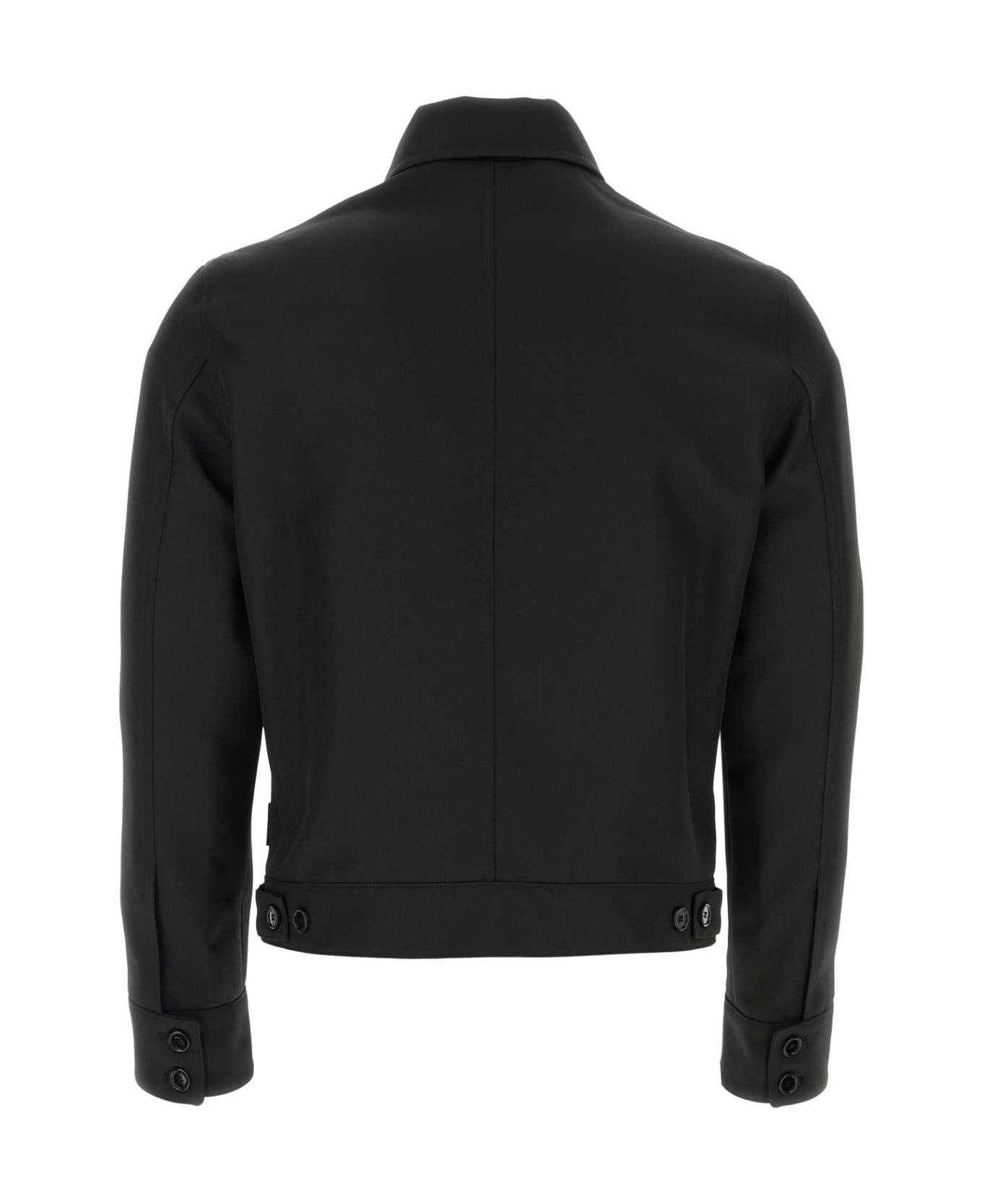 Courrèges Black Polyester Jacket - Black