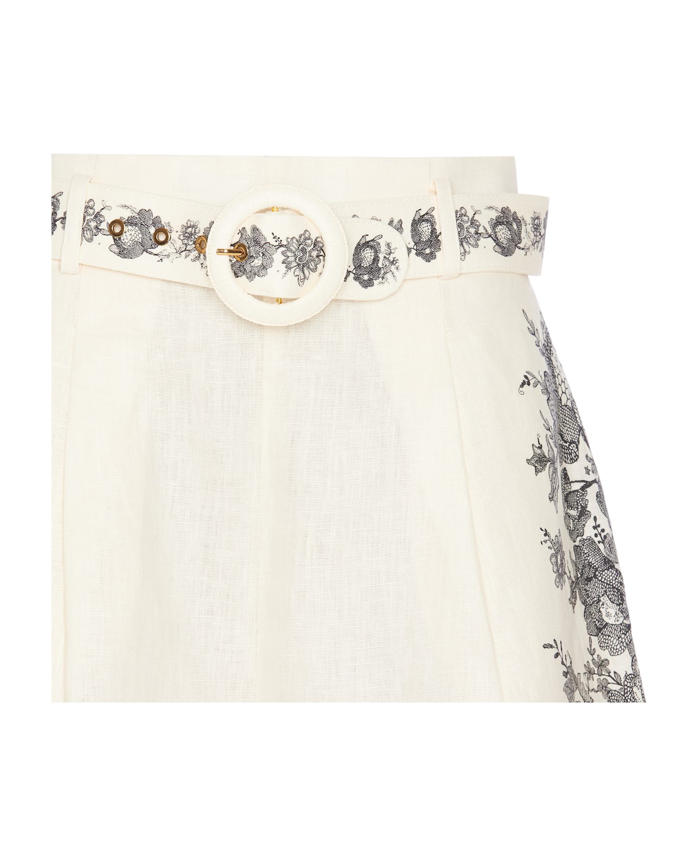 Zimmermann Shorts - White