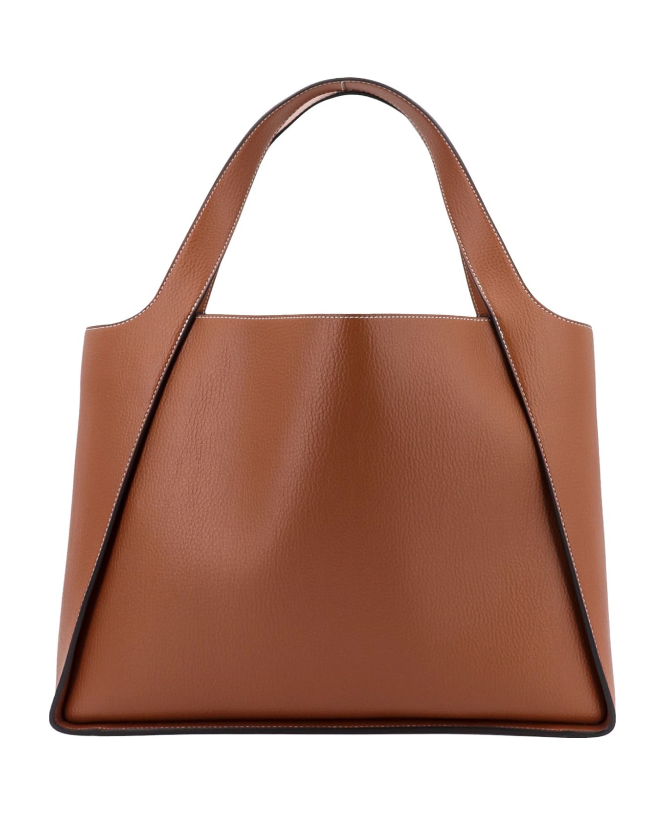 Stella McCartney Stella Logo Shoulder Bag - Marrone