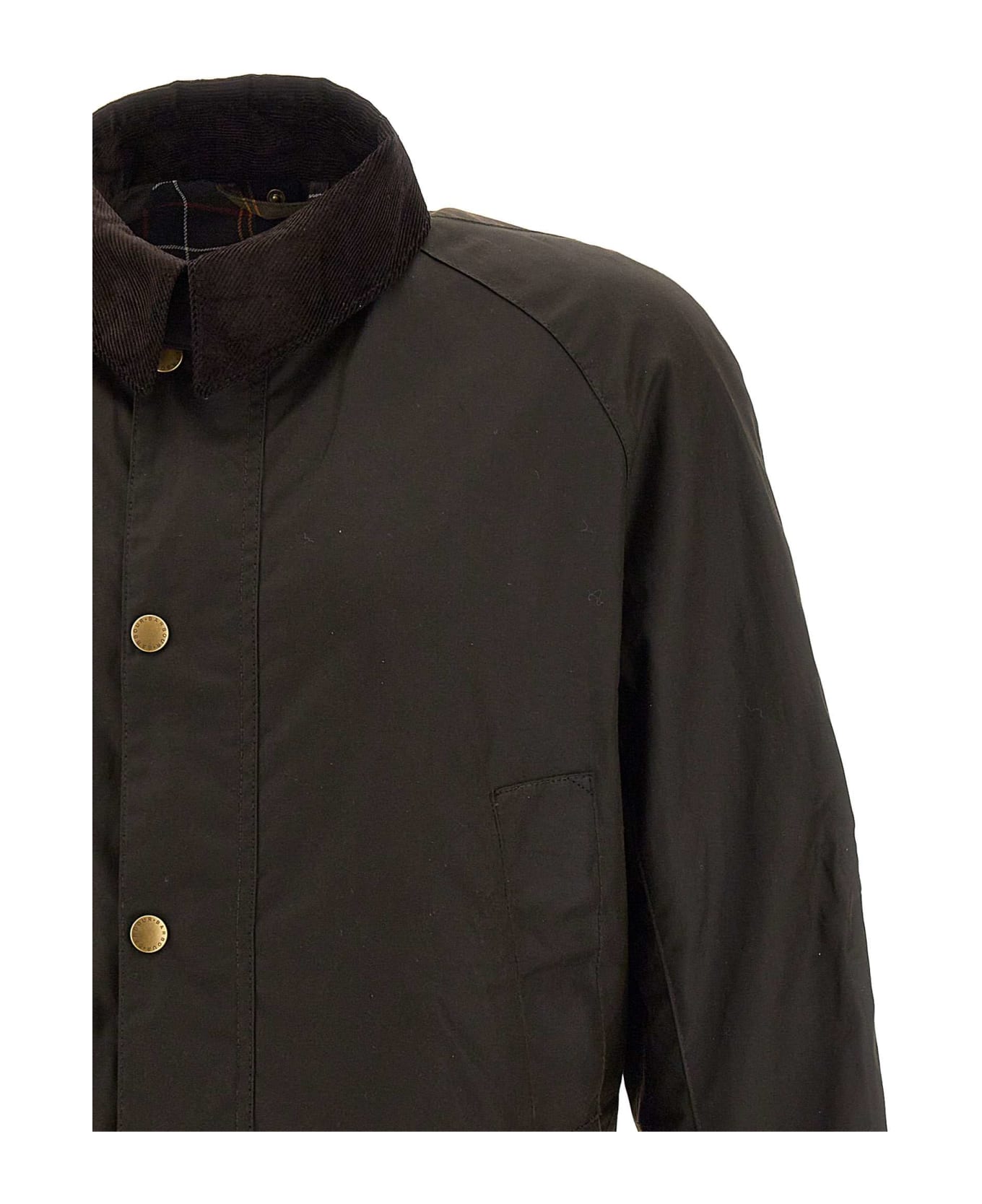 Barbour "ashby Wax"jacket - GREEN