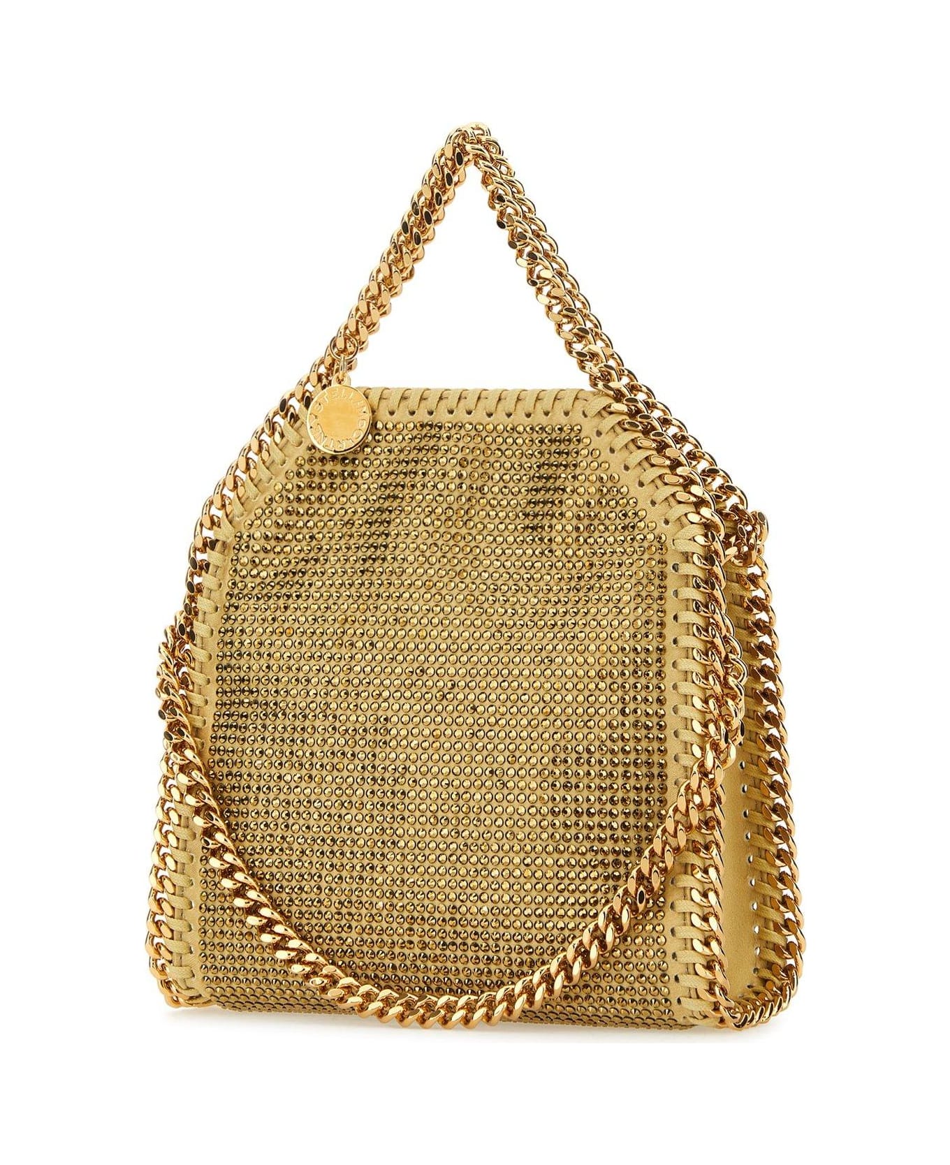 Stella McCartney Embellished Micro Tote Bag - GOLD