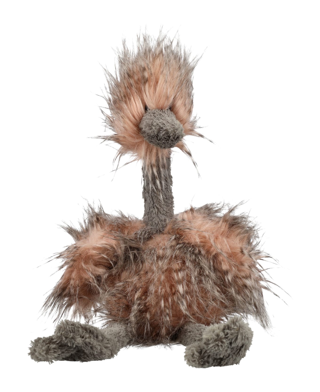 Bonpoint Odette Ostrich Cuddly Toy - UPB ROSE POUDRE