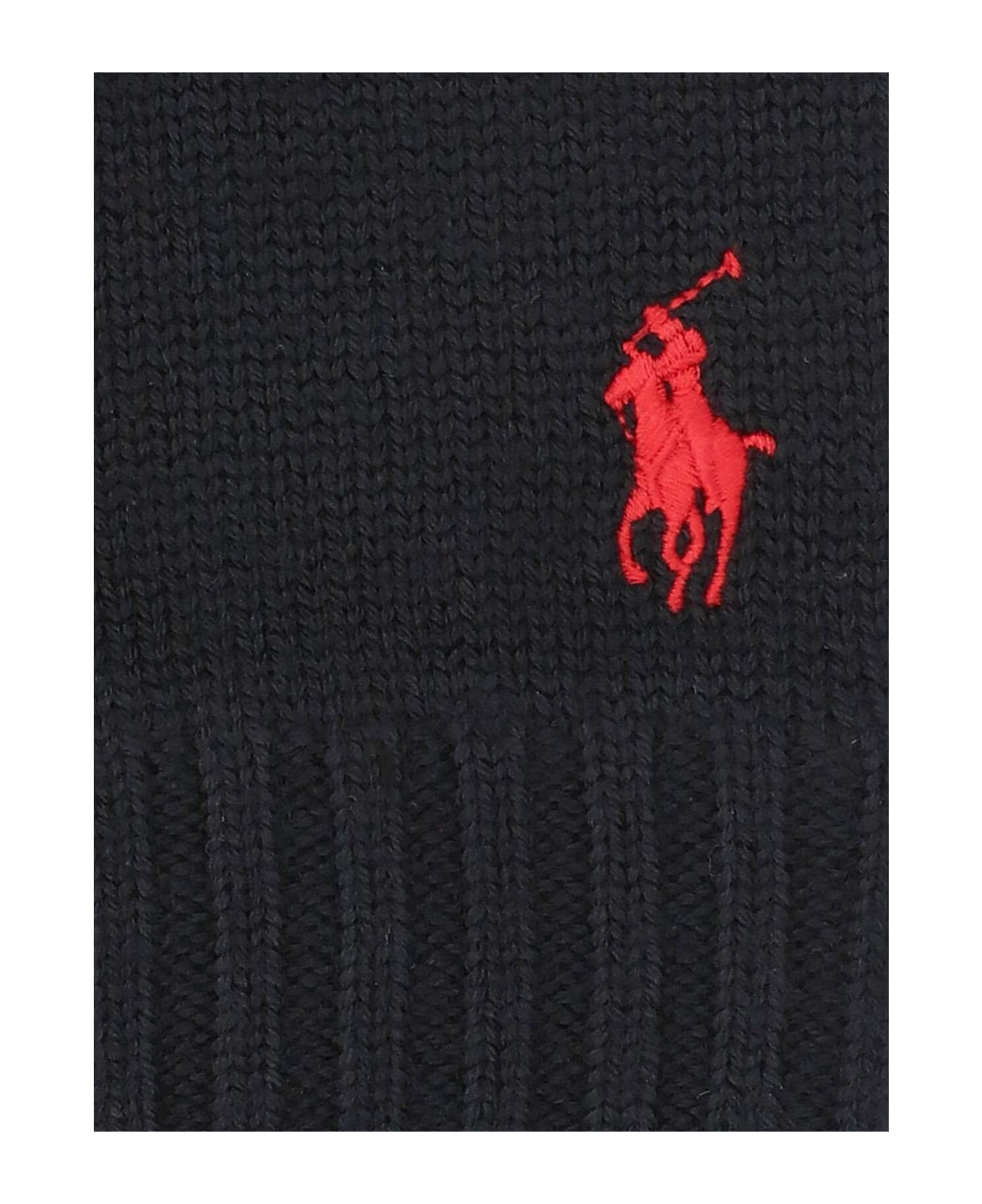 Polo Ralph Lauren Logo Gloves - Polo Black