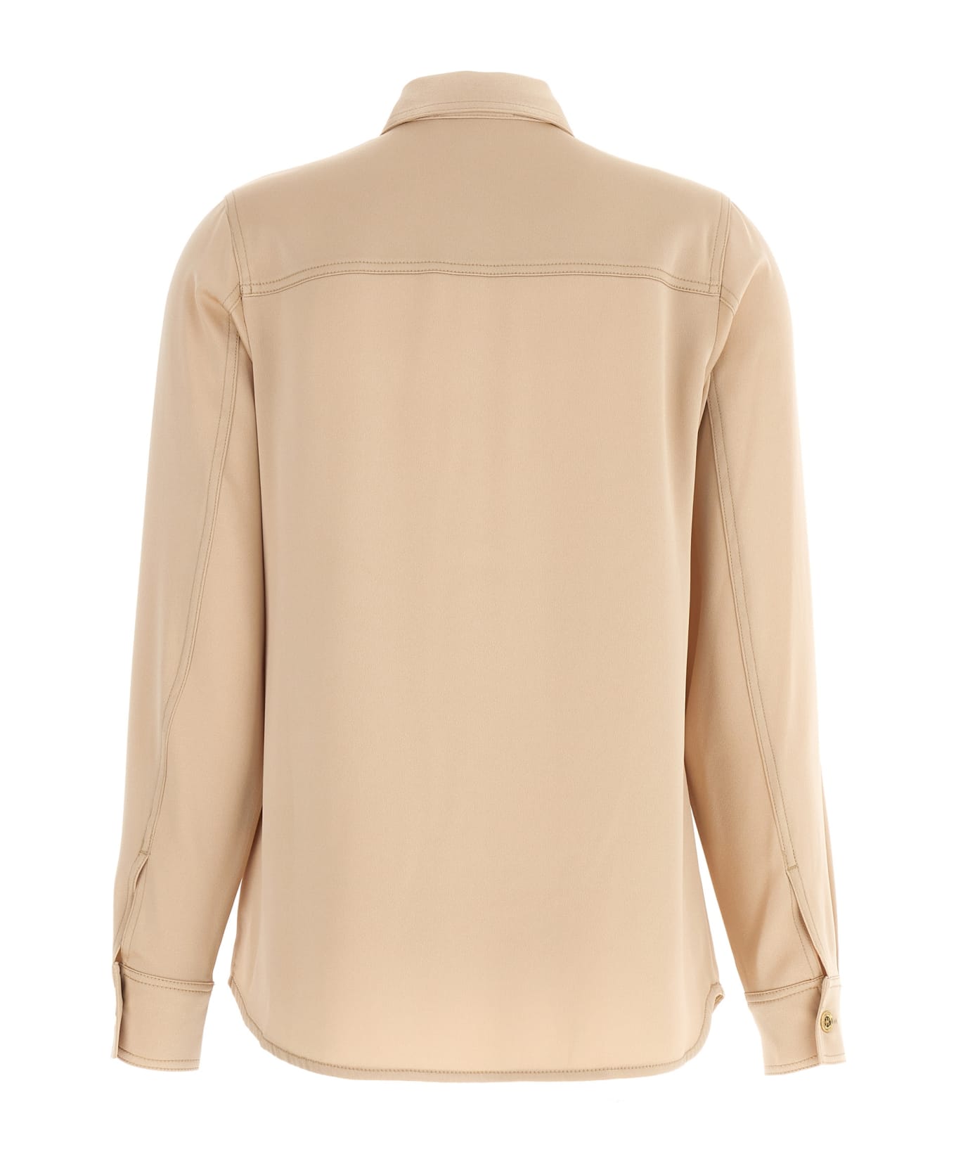 MICHAEL Michael Kors Satin Blouse - Beige