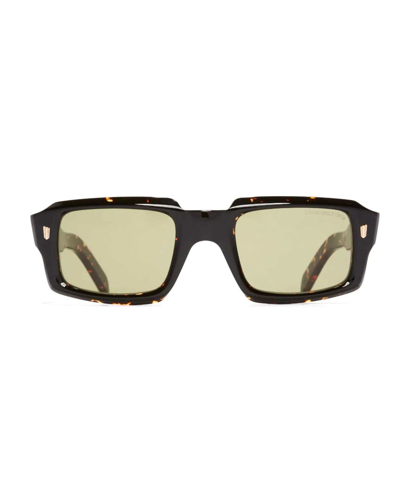 Cutler and Gross 9495 / Black On Havana Sunglasses - Black