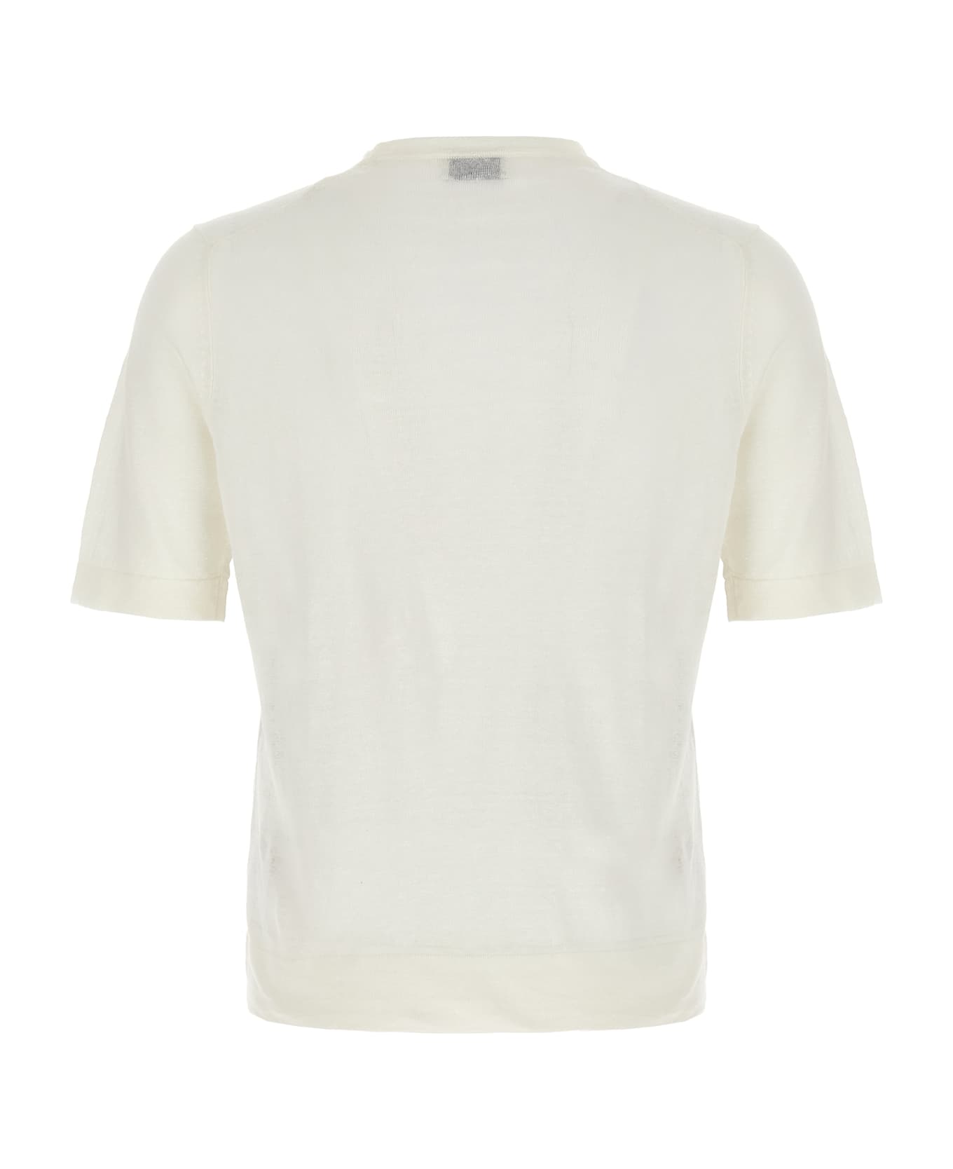 Ballantyne 
argyle
 T-shirt - White