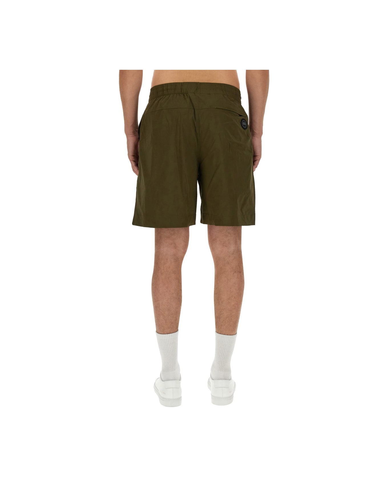 Canada Goose Nylon Bermuda Shorts - MILITARY GREEN ショートパンツ
