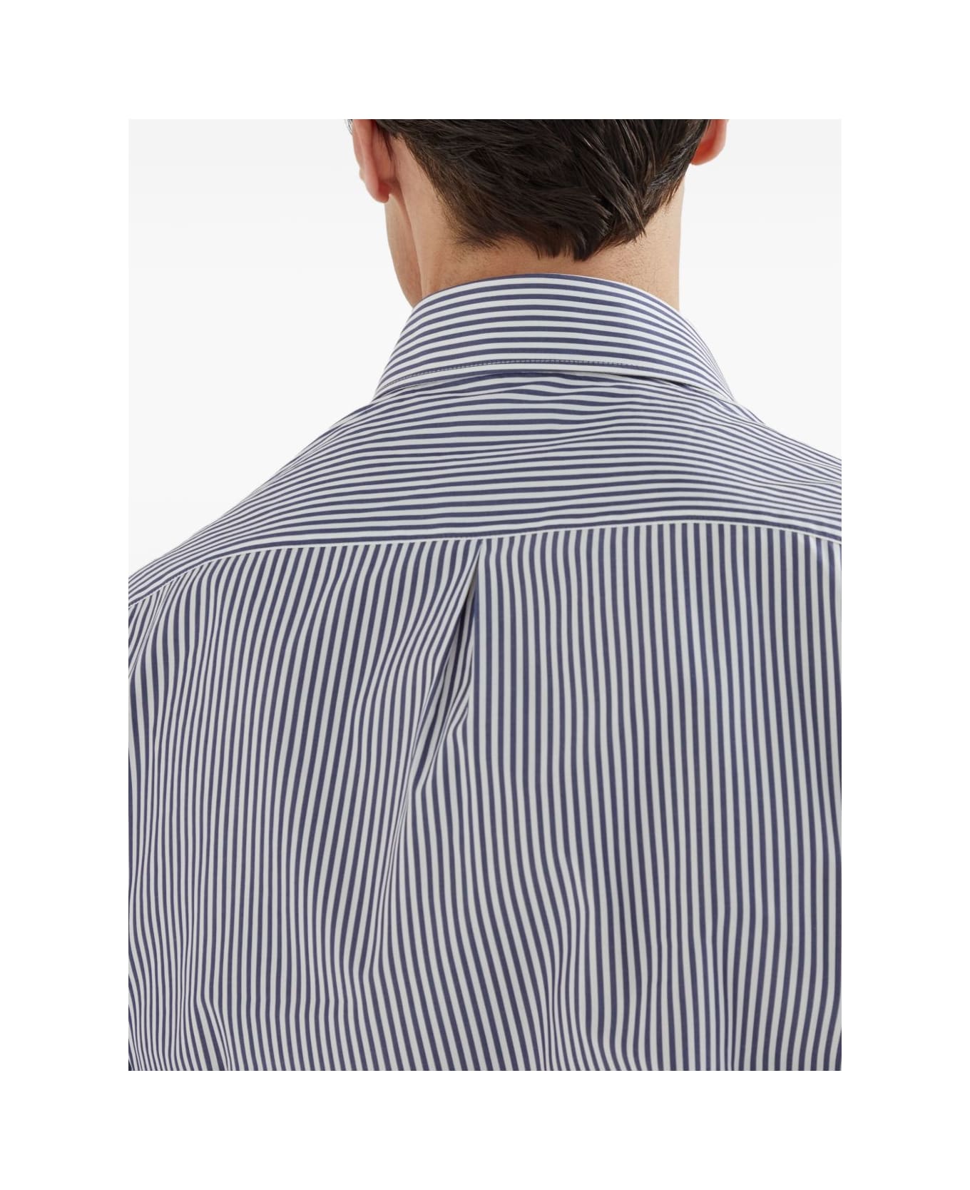 Brunello Cucinelli Cotton Shirt - Blue