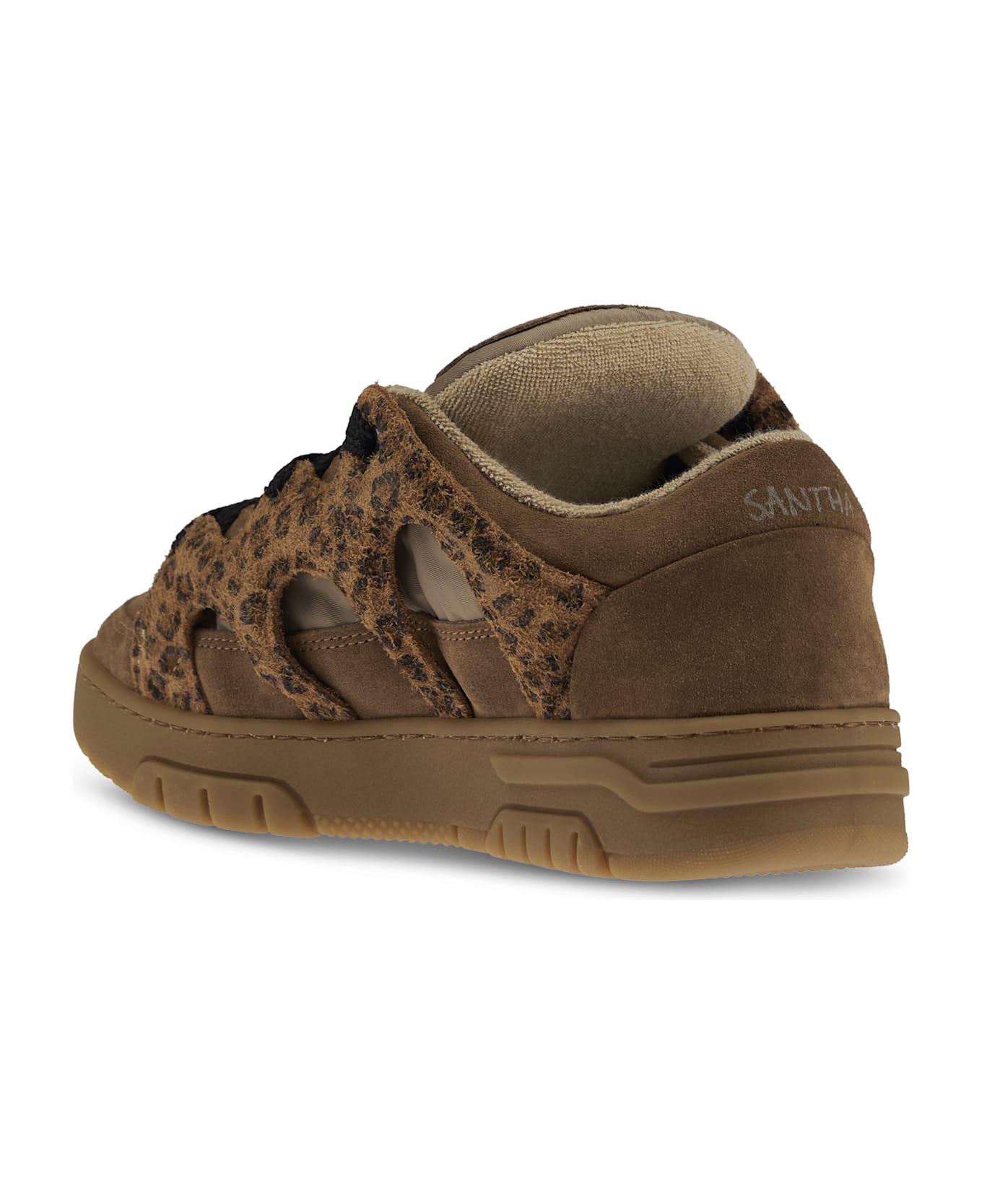 Paura Santha 1 Macu Sneakers - Beige/Leopard