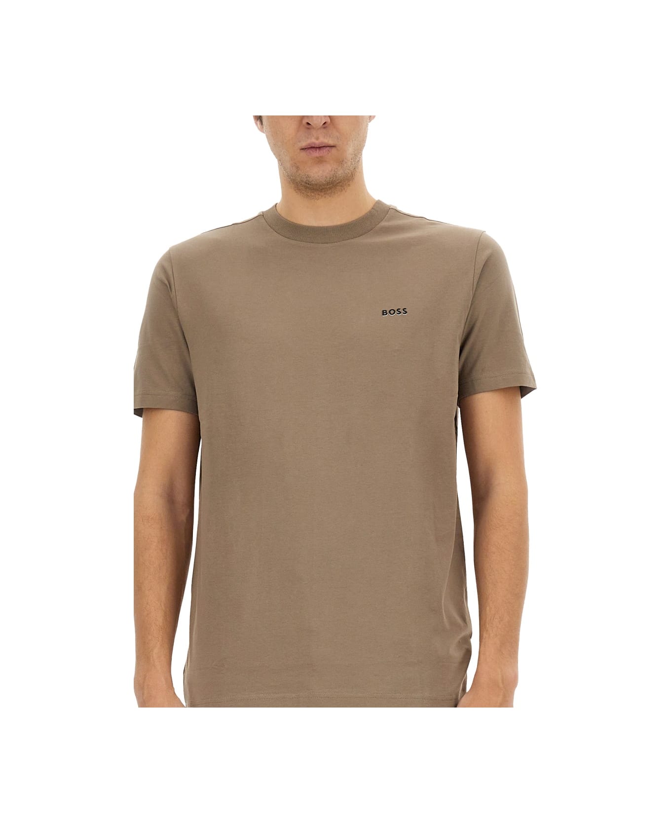 Hugo Boss T-shirt With Logo - Green