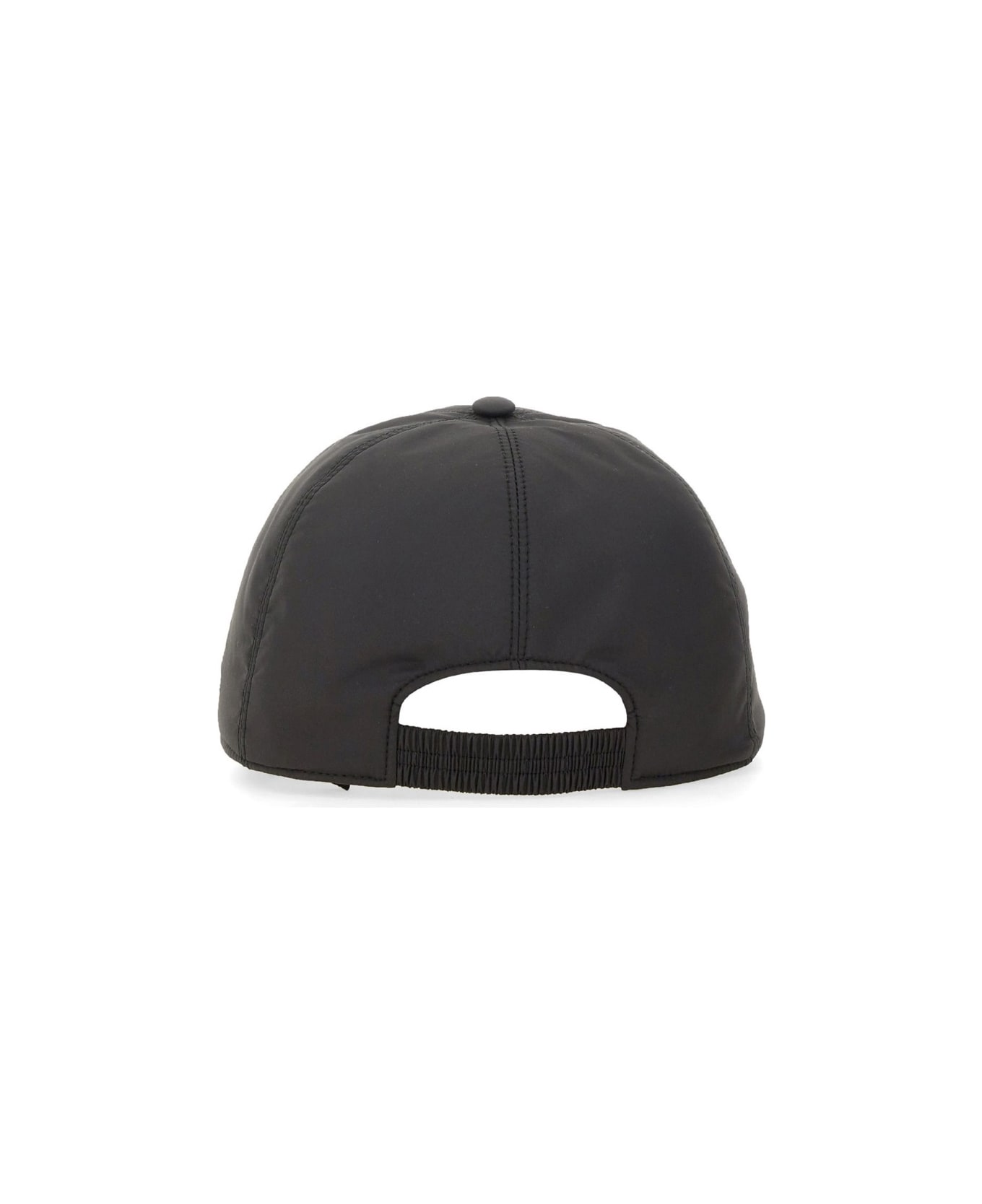 Zegna Baseball Hat With Logo - BLACK