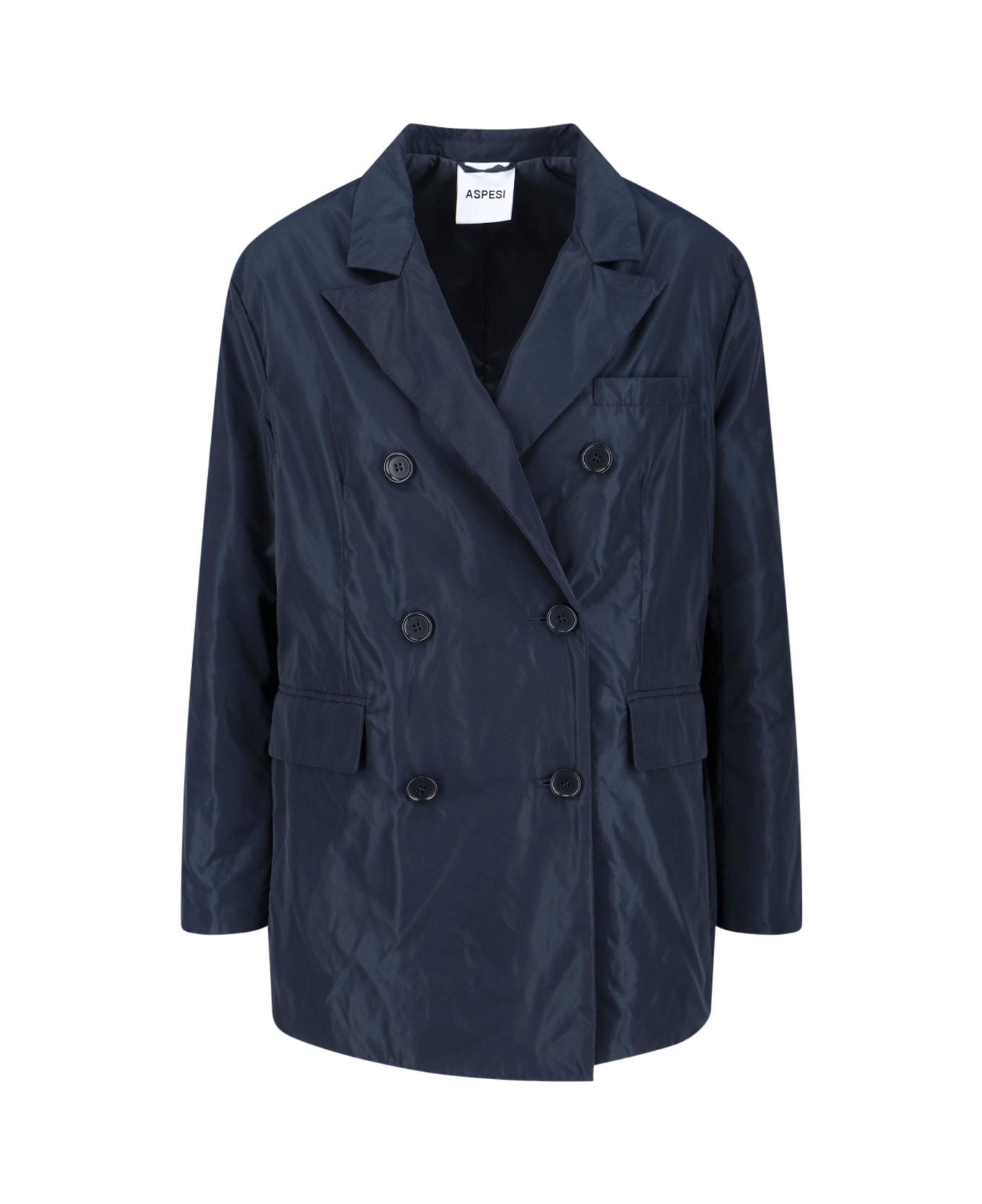 Aspesi 
korine
 Double-breasted Blazer - Blue