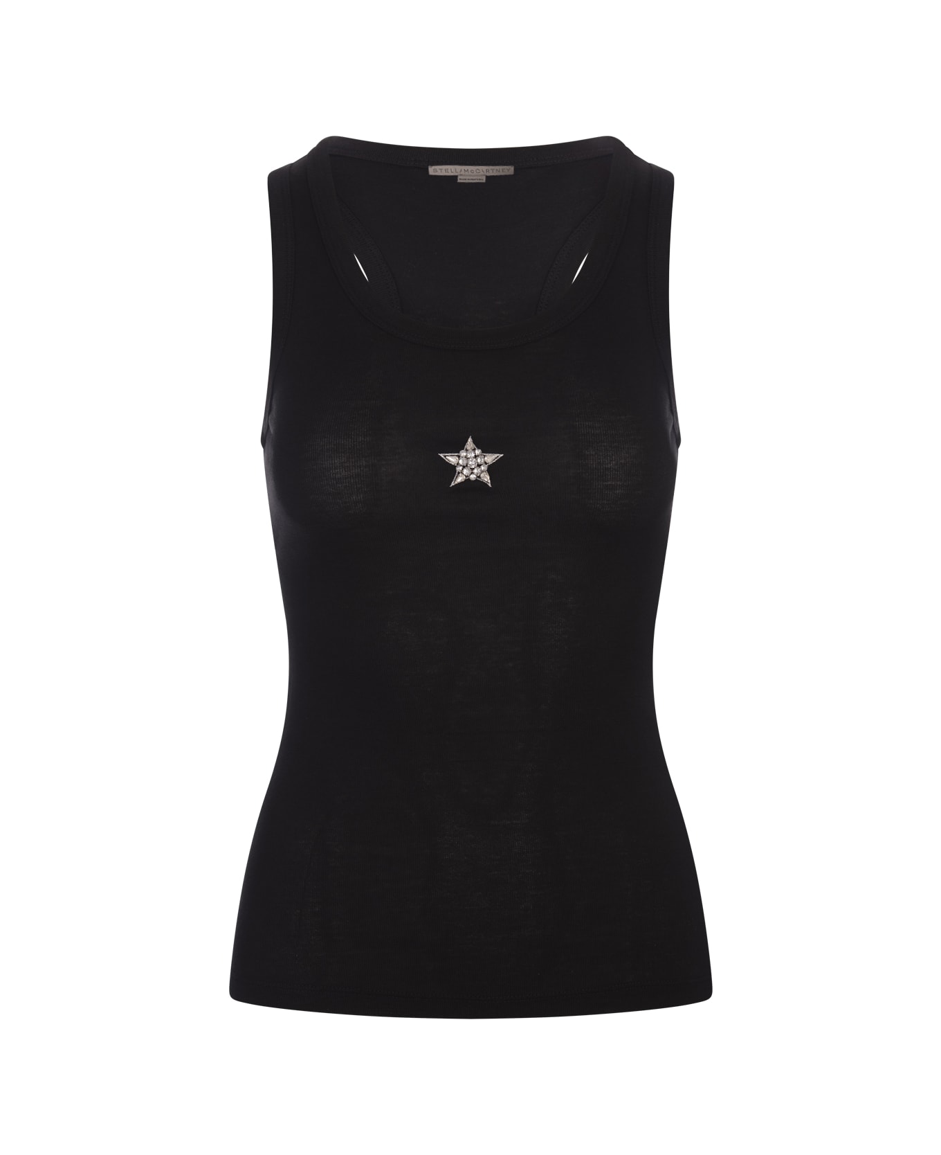 Stella McCartney Black Stella Tank Top - Black