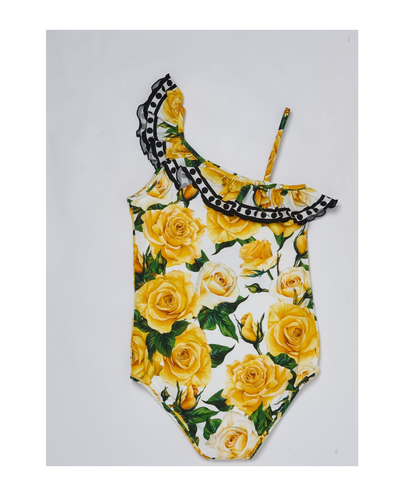 Dolce & Gabbana Swimsuit Swimsuit - BIANCO-GIALLO