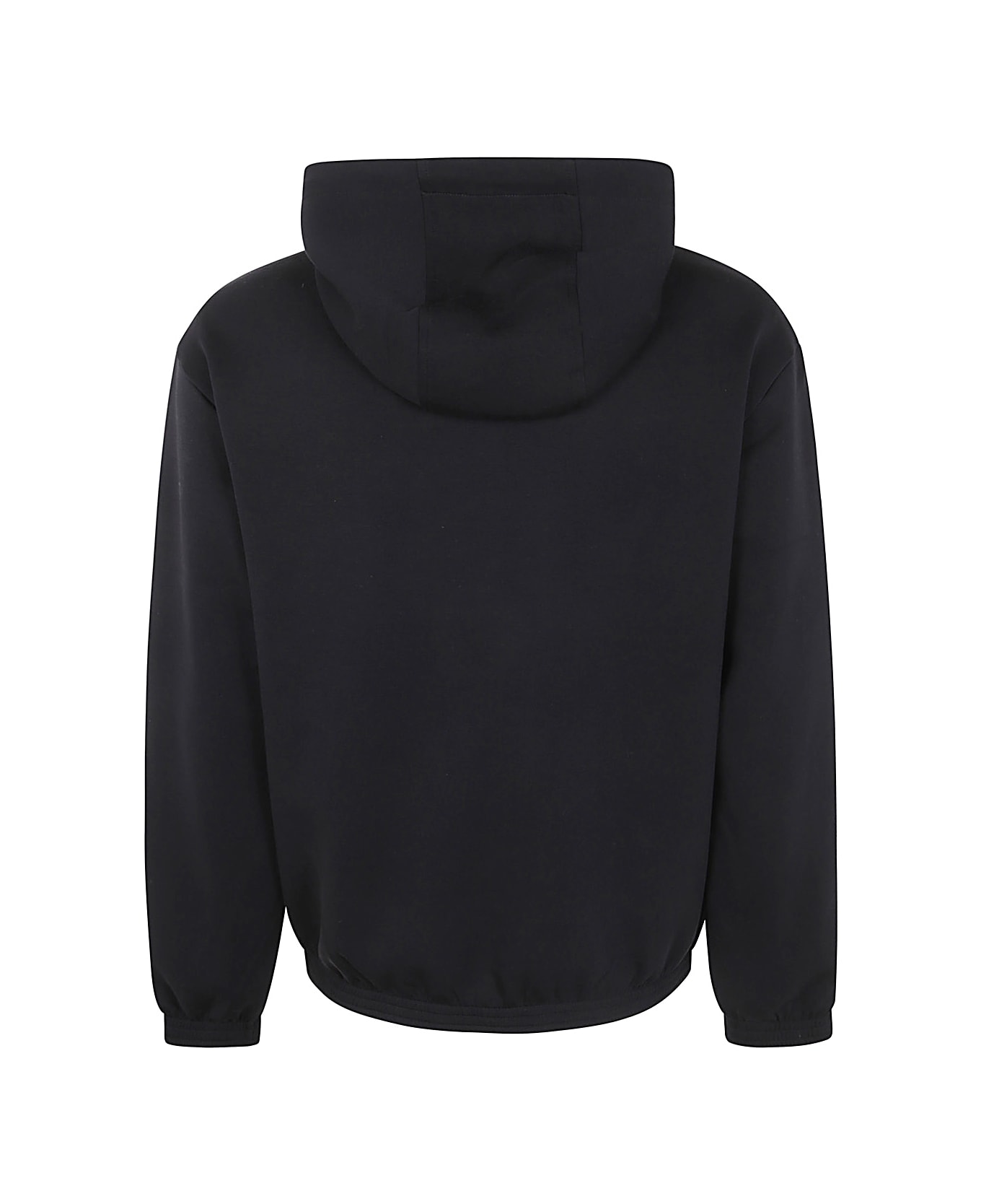 Emporio Armani Blended Cotton Knit - Black