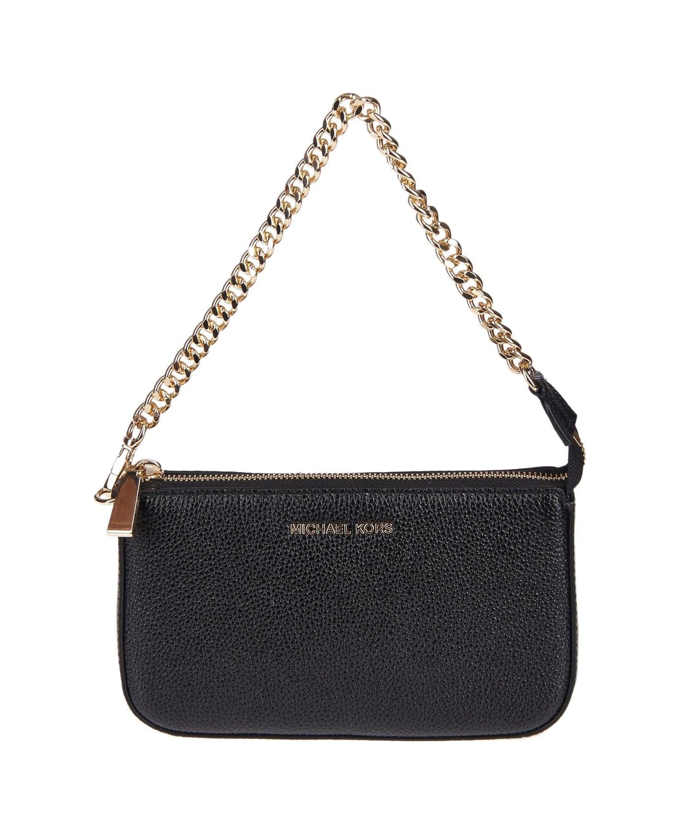 MICHAEL Michael Kors Jet Set Logo Plaque Clutch Bag