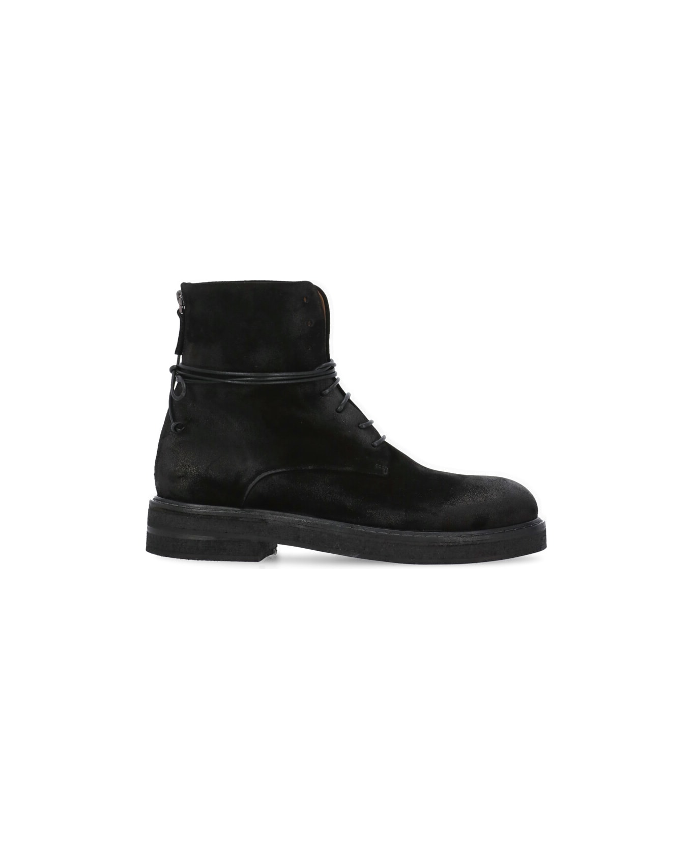 Marsell Parrucca Combat Boots - Black