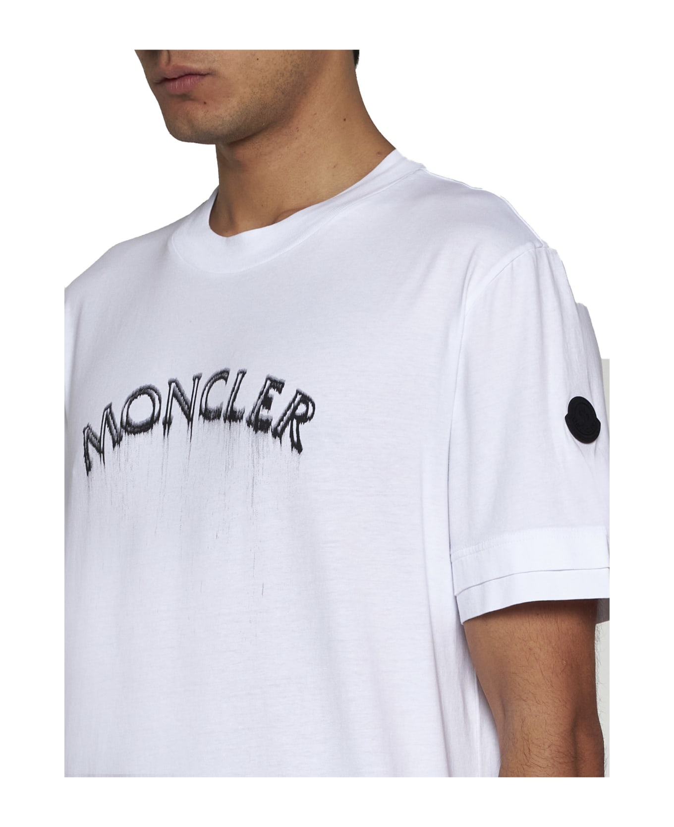 Moncler T-Shirt - Bianco