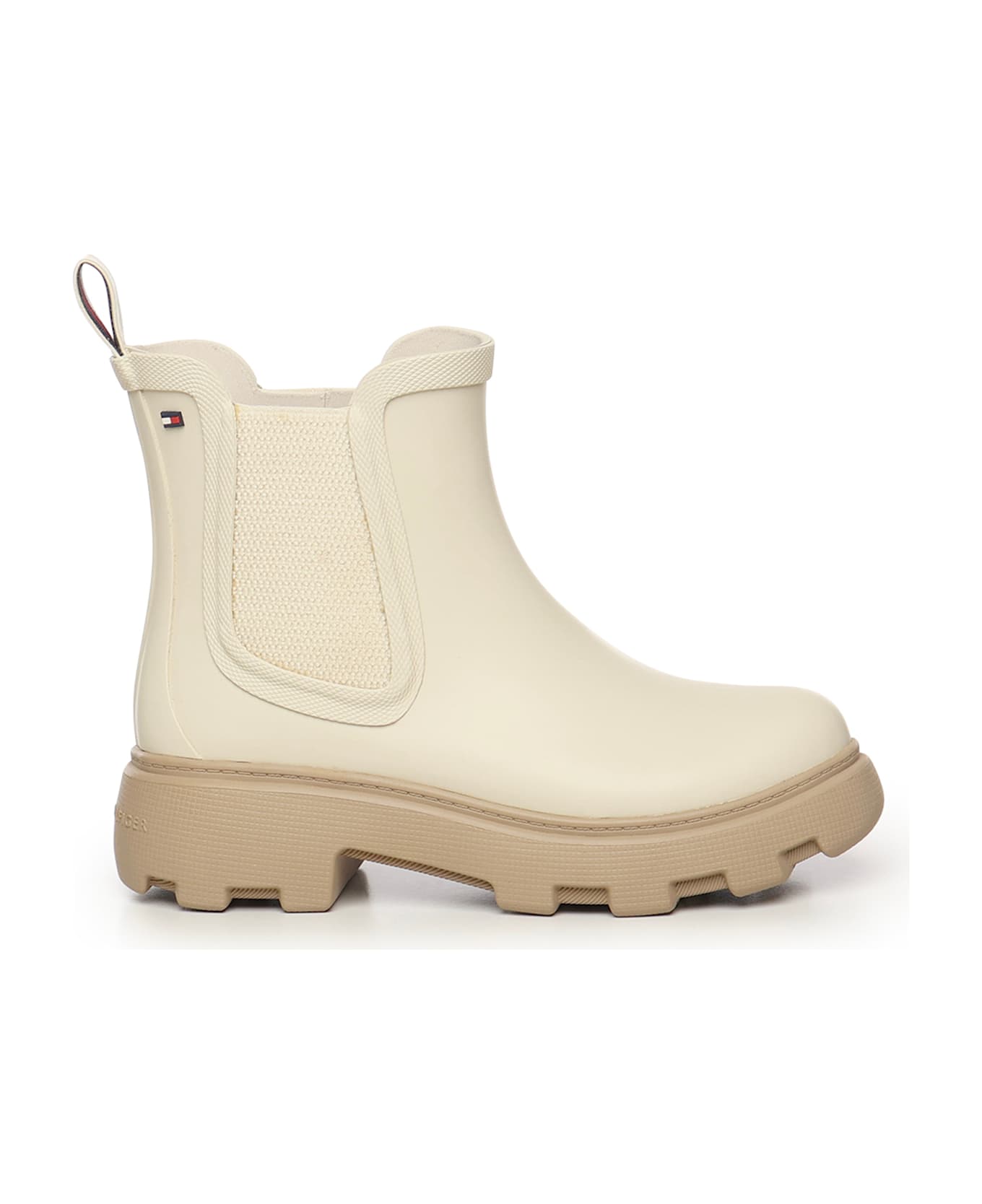 Tommy Hilfiger Rubber Rain Boots - Newsprint