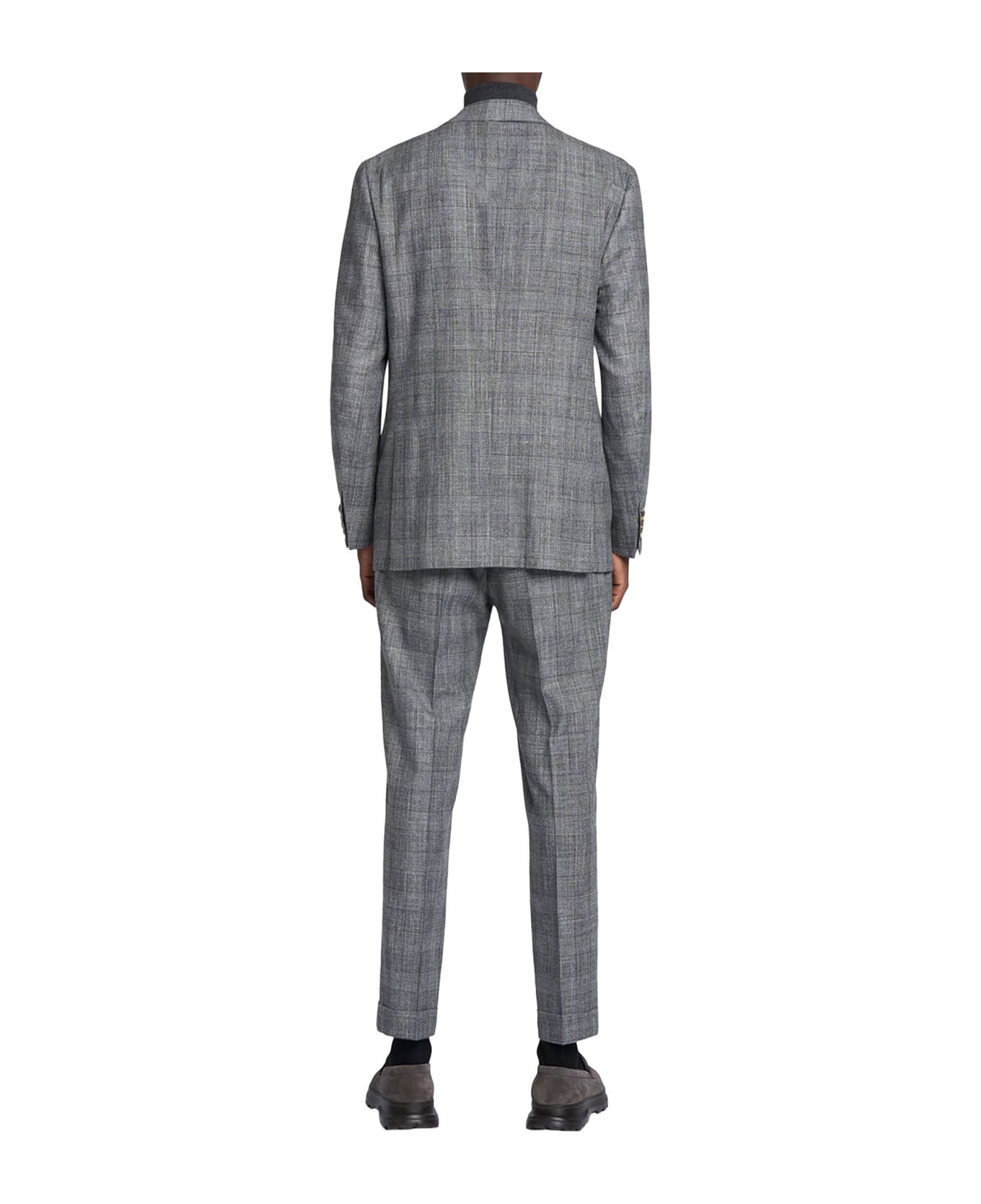 Kiton Suit Cashmere - MEDIUM GREY