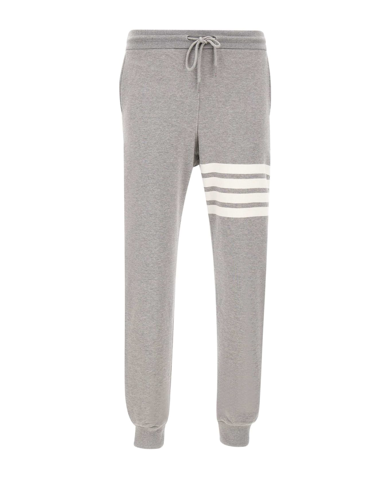Thom Browne 4-bar Sweat Pants - Light  grey
