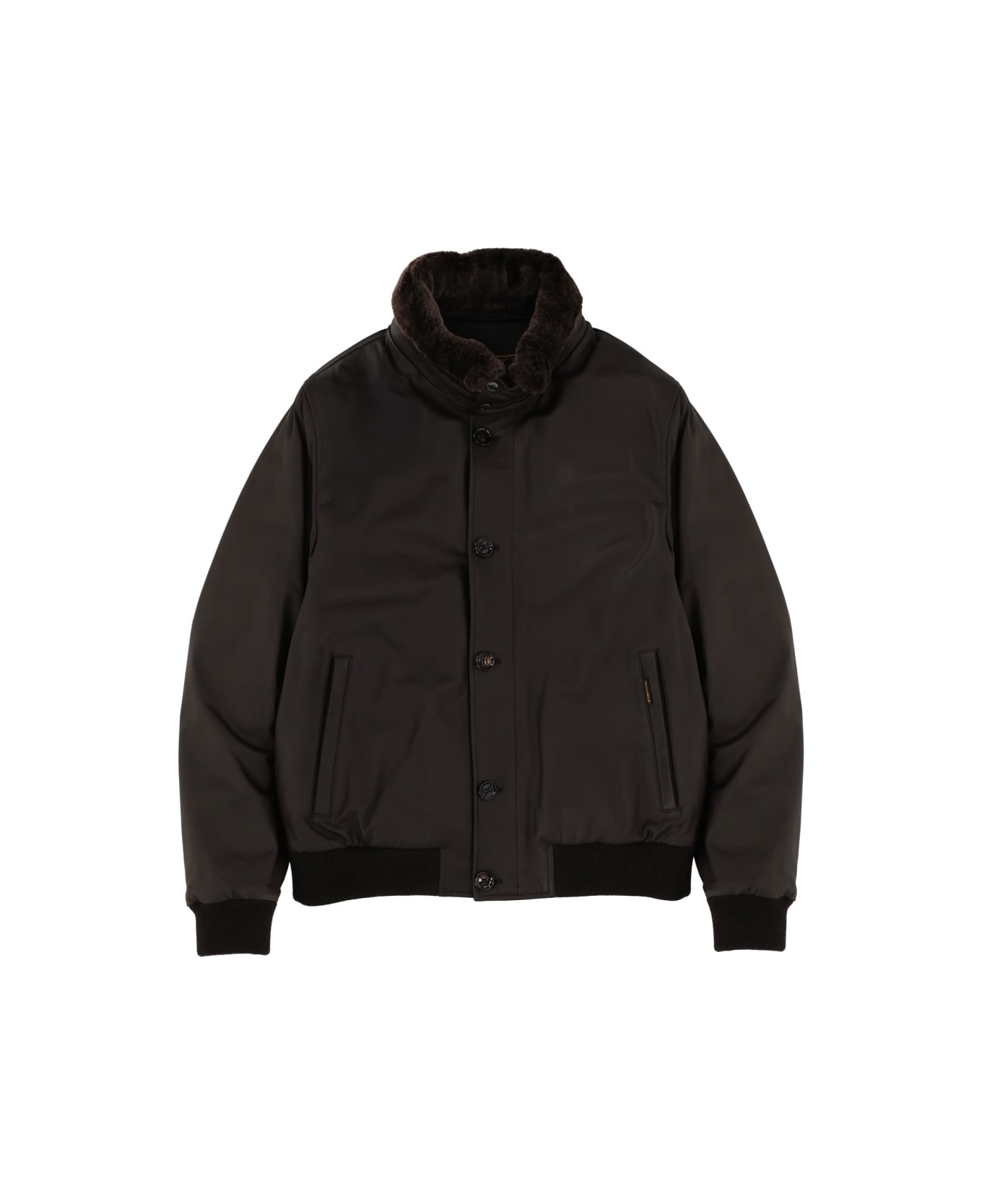 Moorer Jacket "cleros-p1" - BROWN