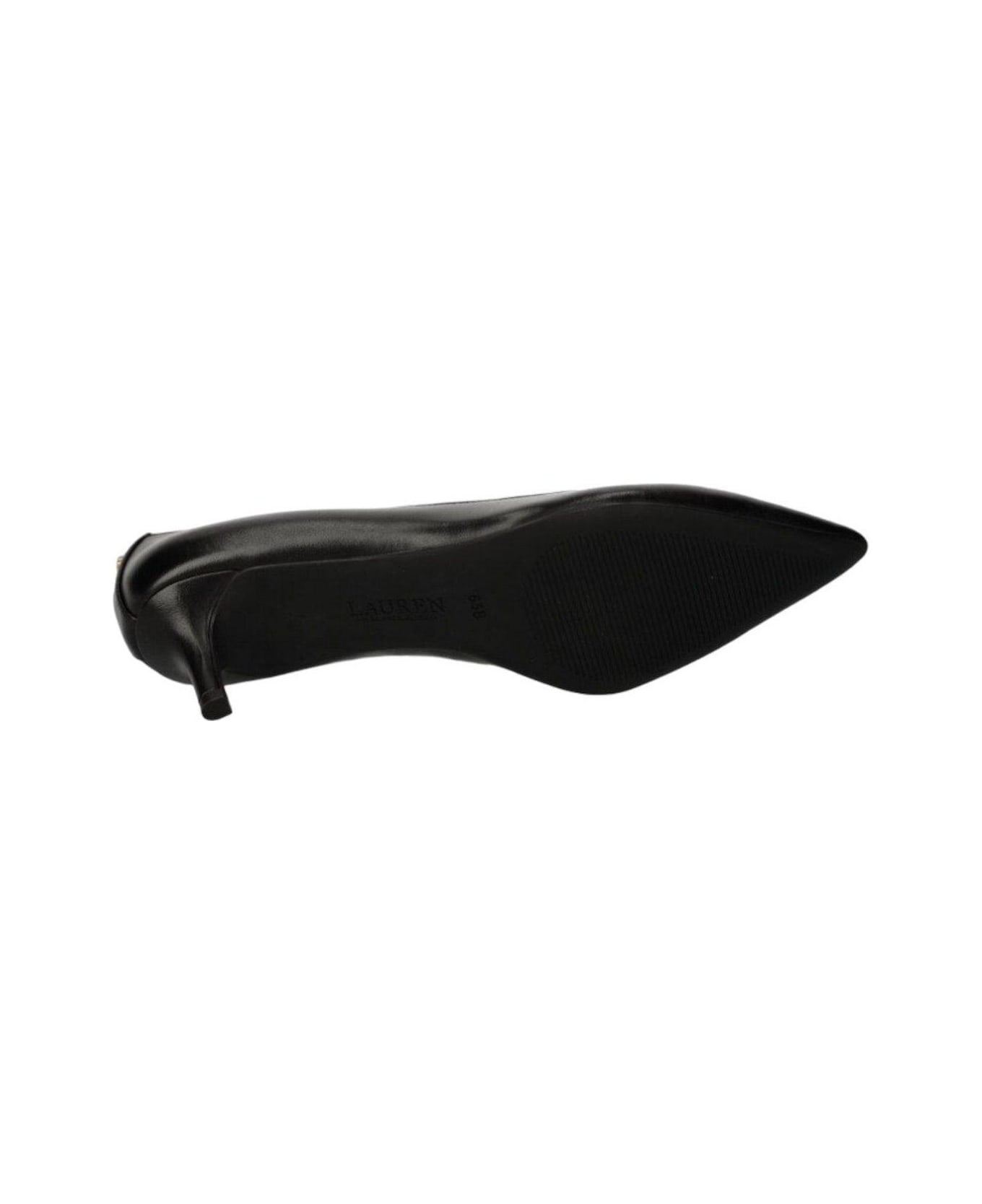 Polo Ralph Lauren Adrienne Pointed Toe Pumps - Black