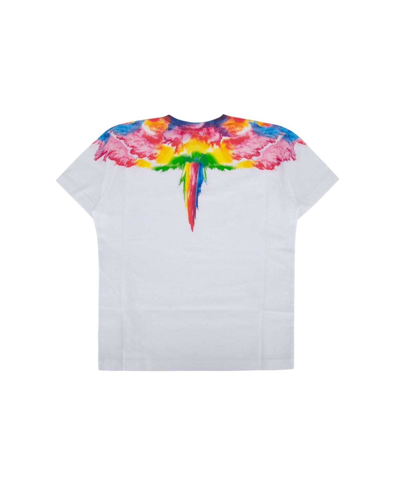 Marcelo Burlon Wings Printed Crewneck T-shirt - White Mu Tシャツ＆ポロシャツ