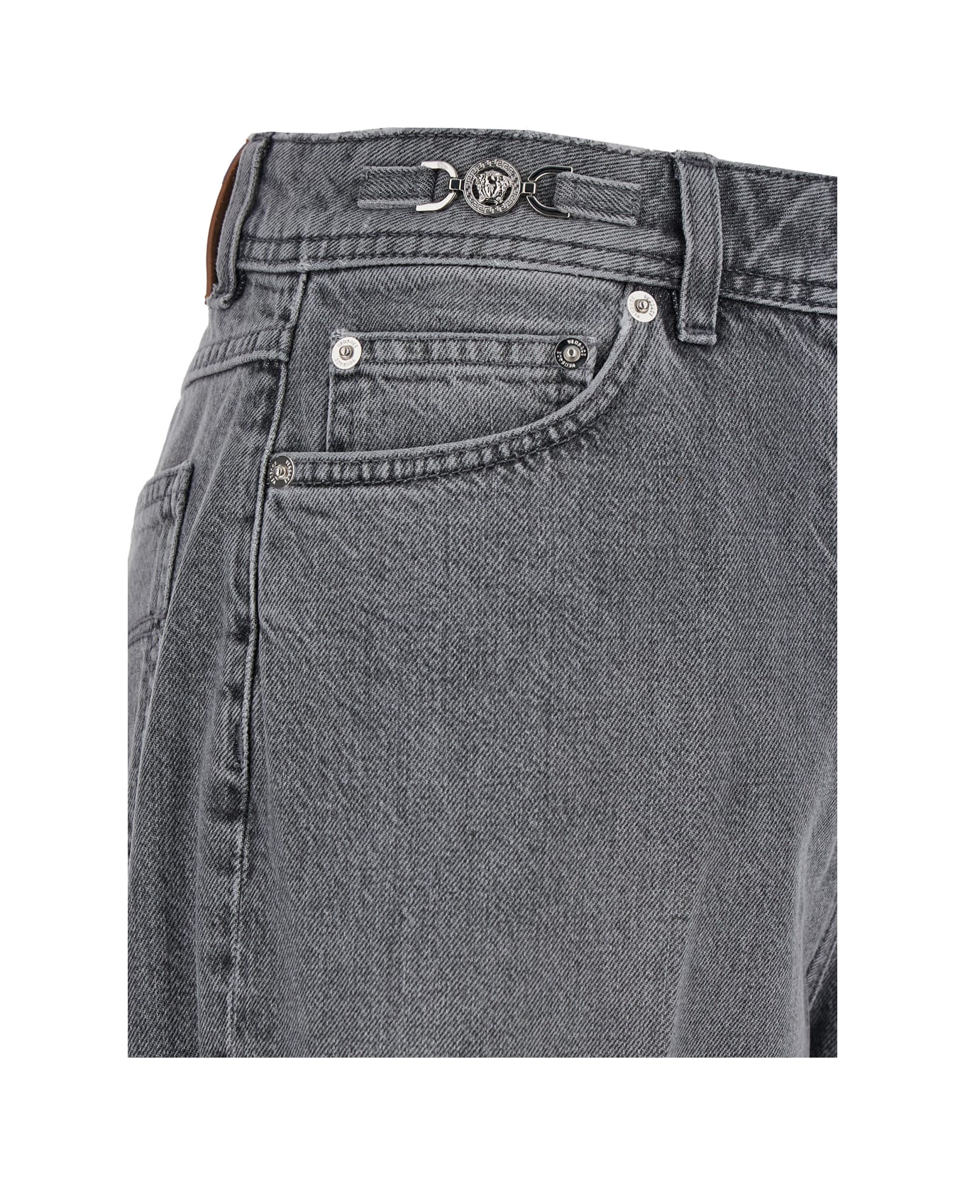 Versace Dark Grey Denim Jeans - 1D280