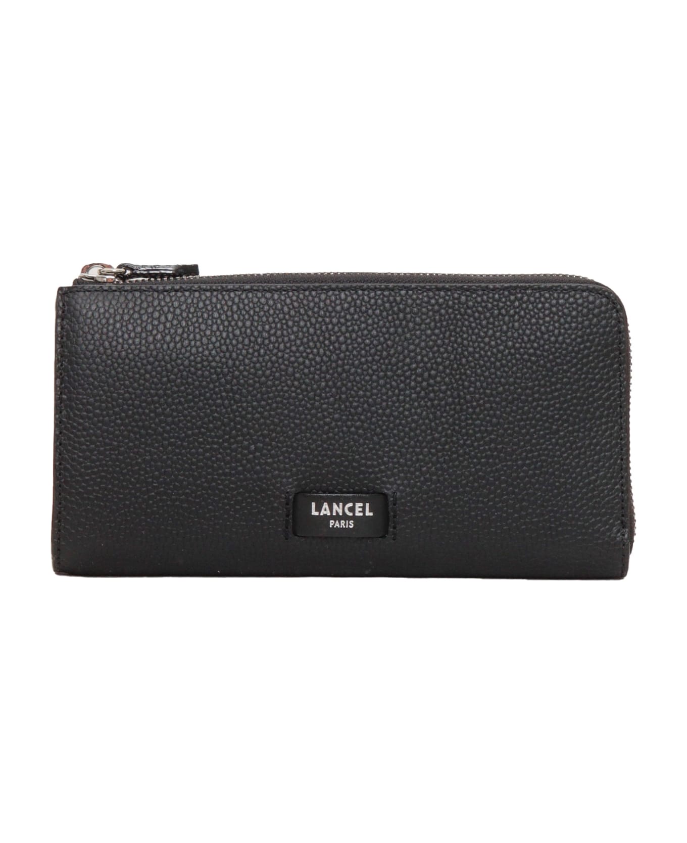 Lancel Black Leather Wallet - BLACK 財布