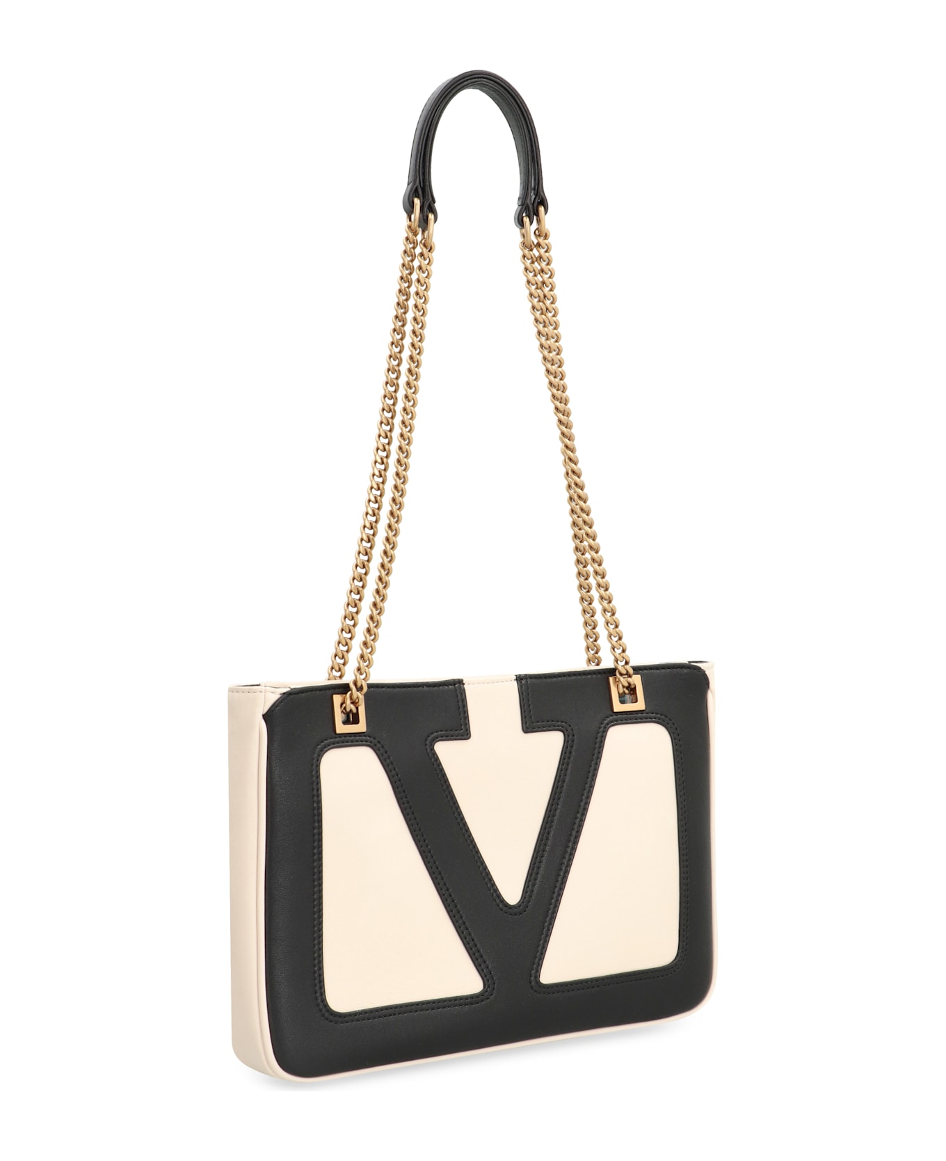 Valentino Garavani - Viva Superstar Piccola Smooth Leather Tote Bag - Thumbnail 3