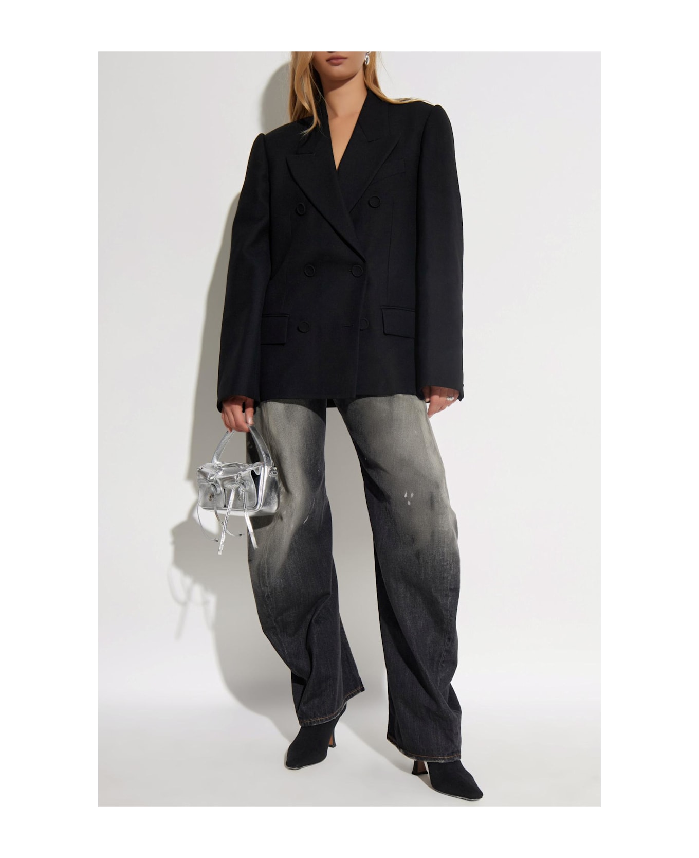 Acne Studios Wool Blazer - Black