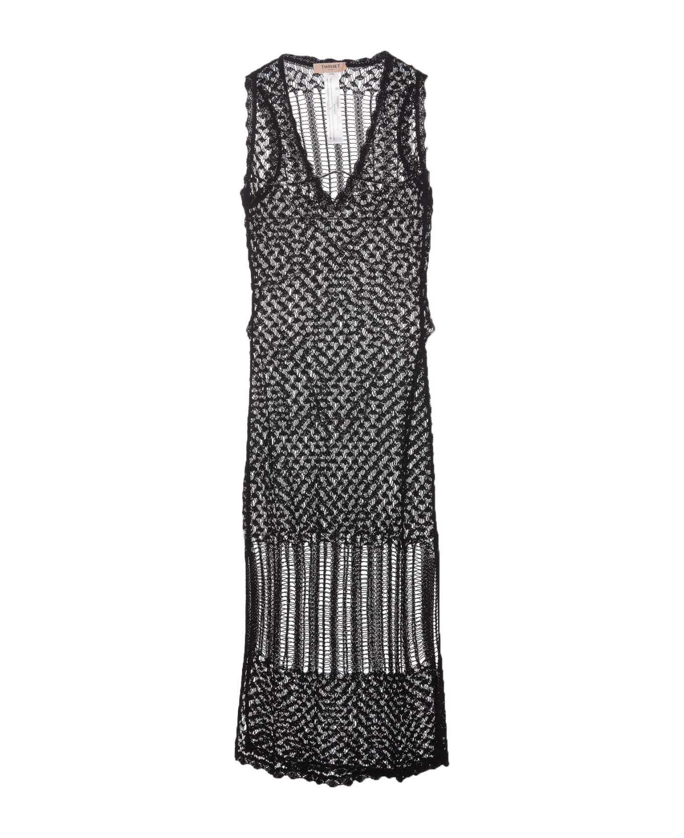 TwinSet Dress - Black ワンピース＆ドレス