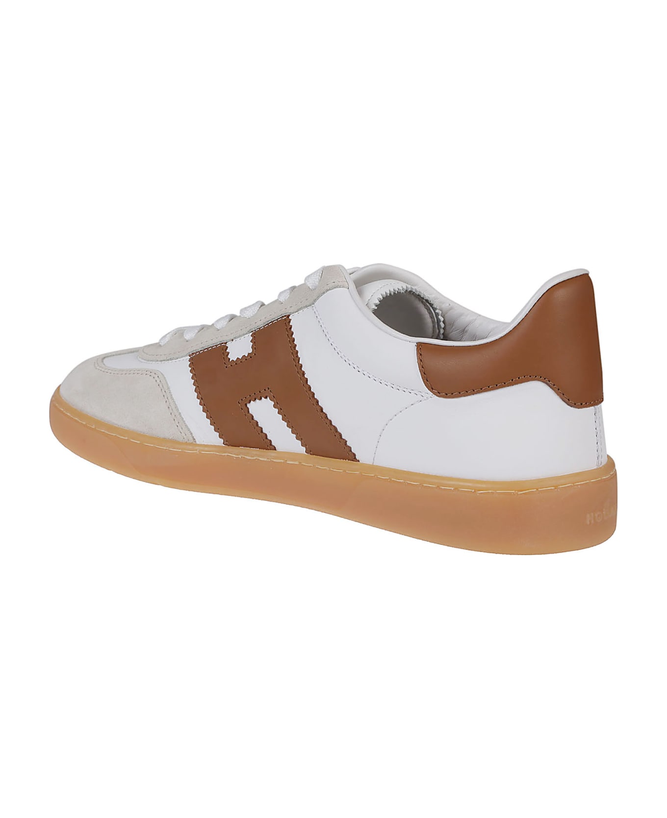 Hogan Cool Sneakers - M Bianco/avorio/kenia Scuro