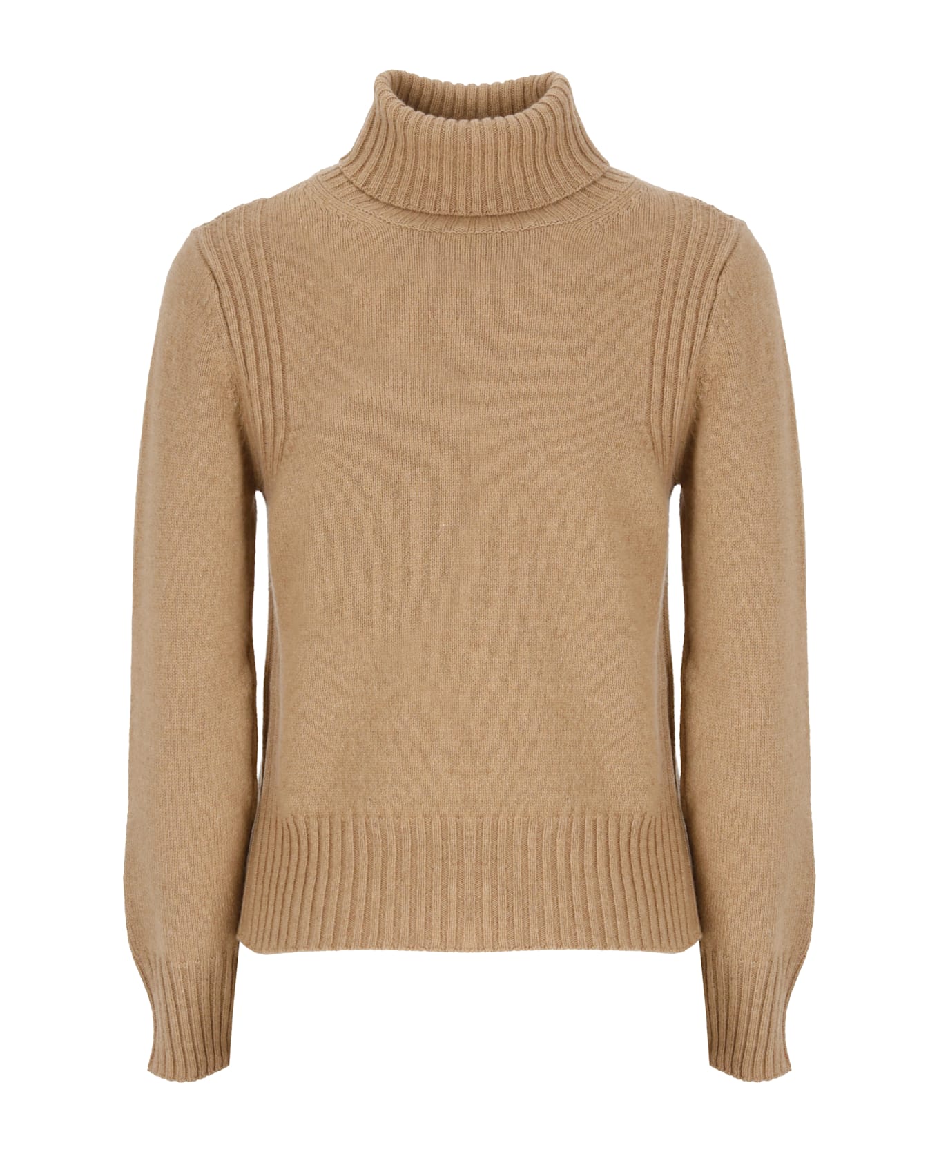 Kangra Wool And Cashmere Sweater - Brown