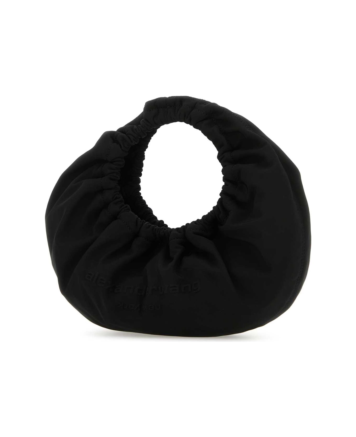 Alexander Wang Black Fabric Crescent Small Handbag - Black