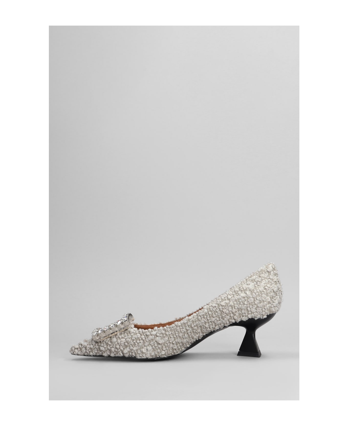 Roberto Festa Evilly Pumps In Beige Wool - beige