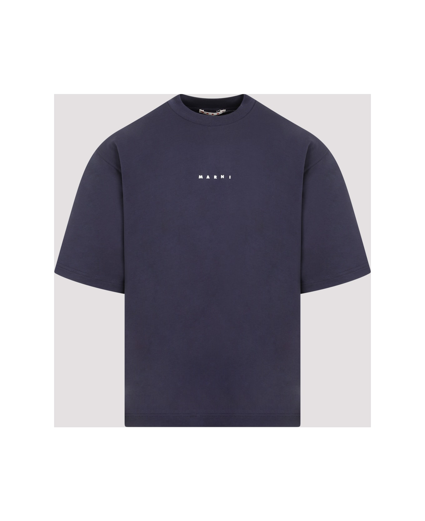 Marni Logo T-shirt - Blublack