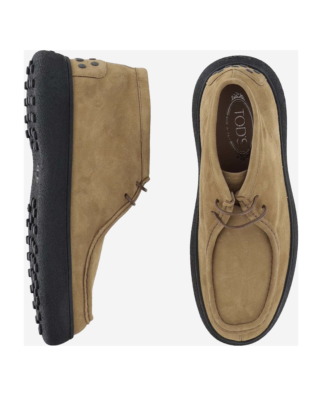 Tod
s Burlotto Lace-up Boots - Beige