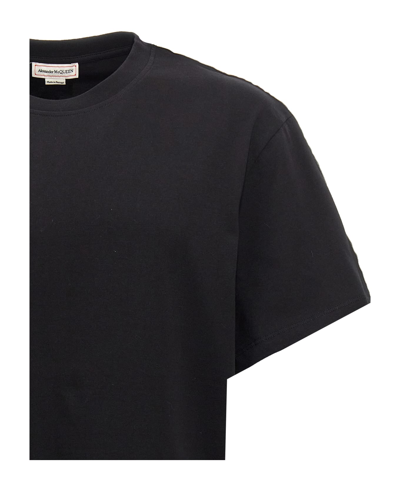 Tシャツ・カットソー ALEXANDER MCQUEEN Men T Shirts 794636QXAAN0548 Black Men's McQueen-T-Shirt in Black | McQueen US