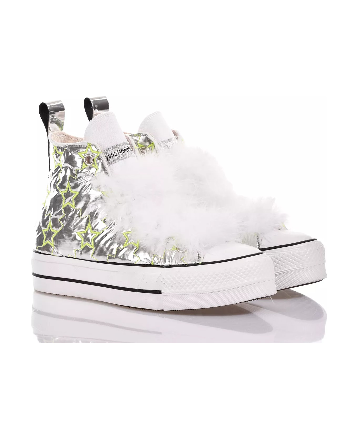 Mimanera Converse Platform Silver Star