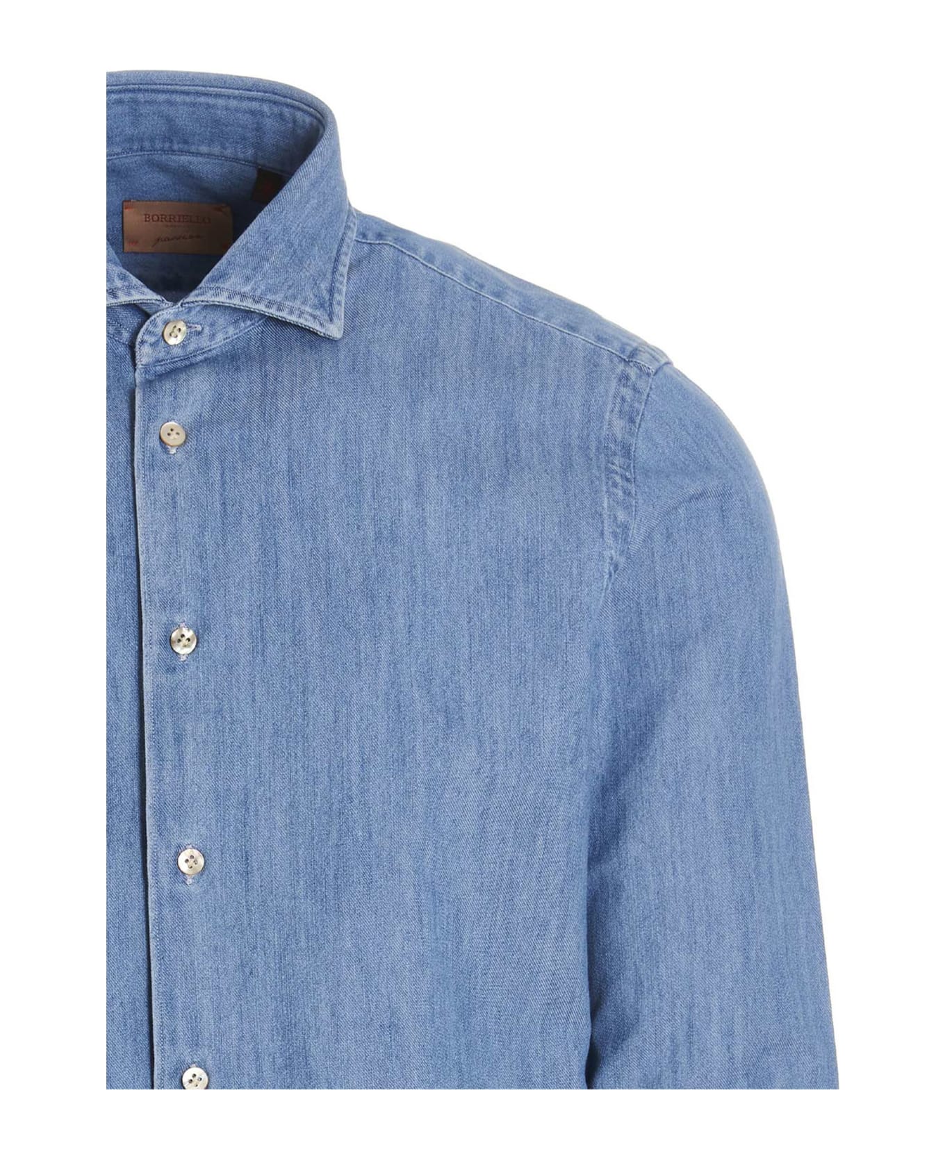 Borriello Napoli 
marechiaro
 Shirt - Light Blue