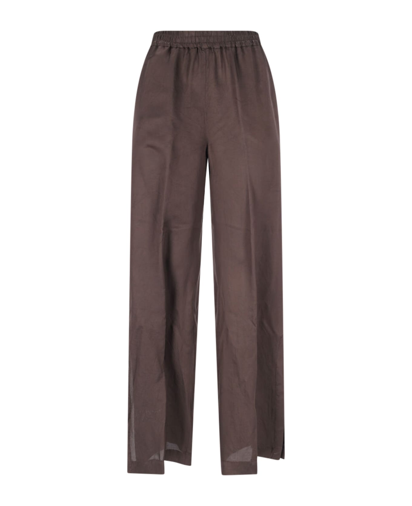 Aspesi Palazzo Pants - CAFFE