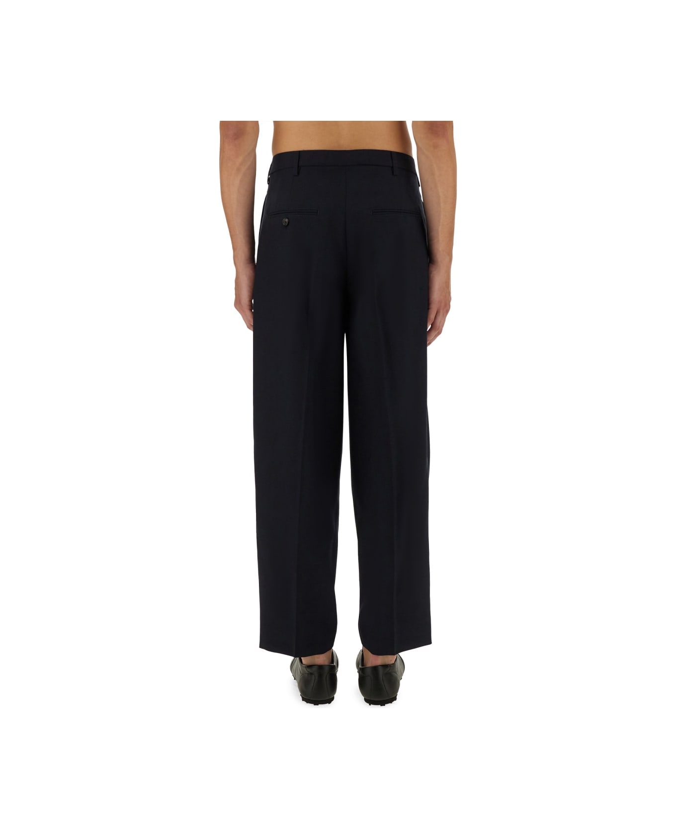 Marni Wool Pants - BLUE