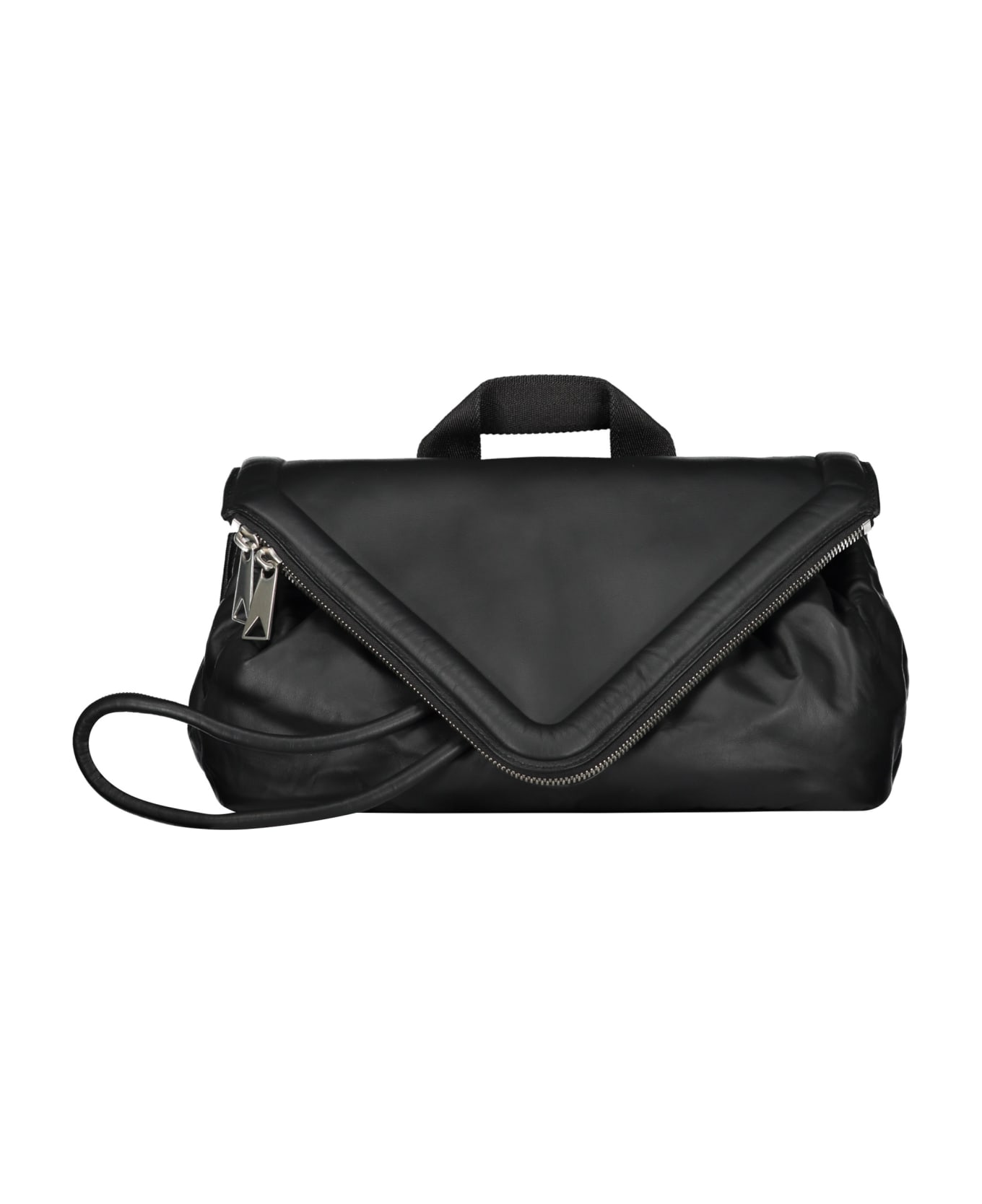 Bottega Veneta Leather Belt Bag - black トラベルバッグ