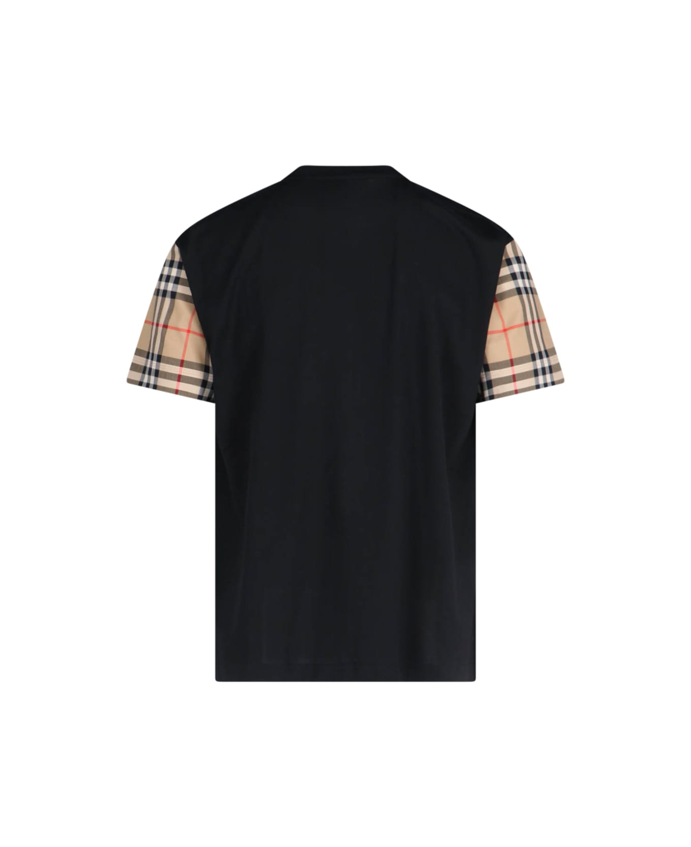 Burberry 
vintage Check
 T-shirt - BLACK