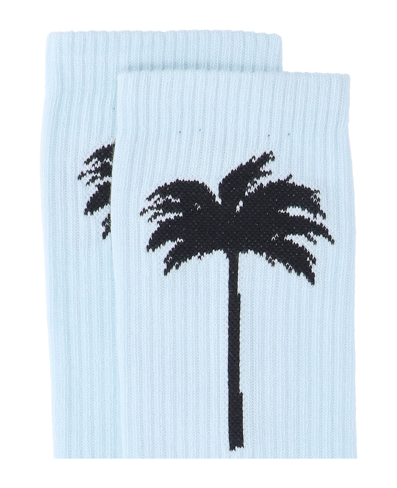 Palm Angels Socks 'palm' - blue